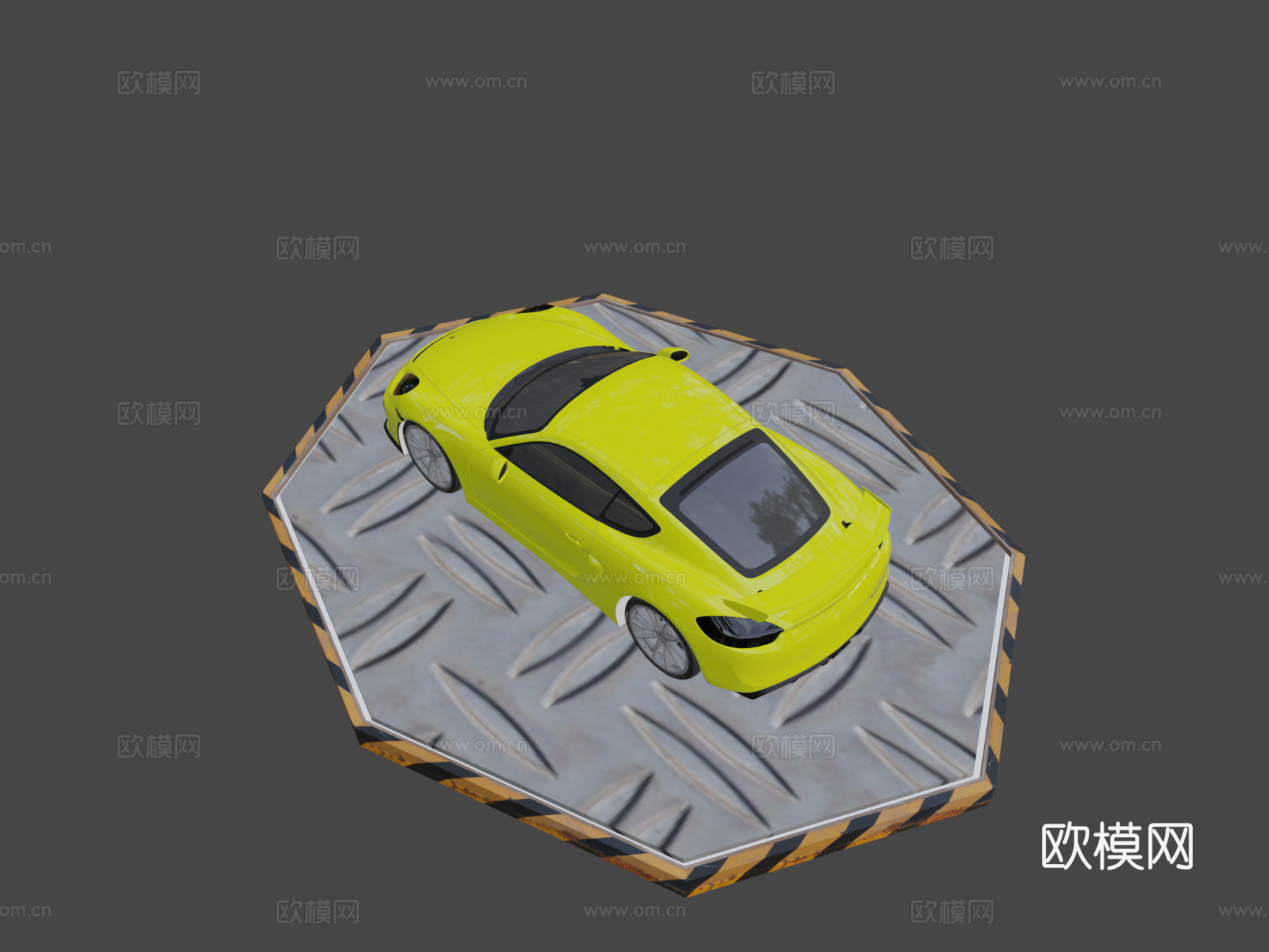 保时捷卡曼2017su模型