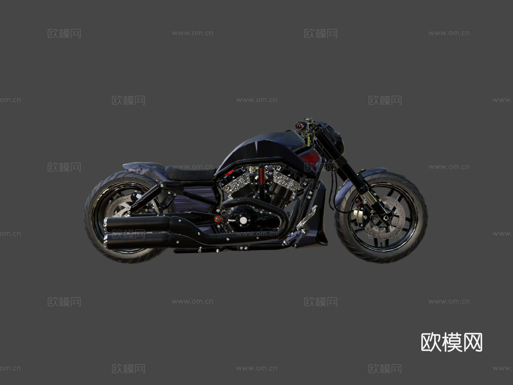 哈雷戴维森 VRSCDX 夜行者 定制su模型