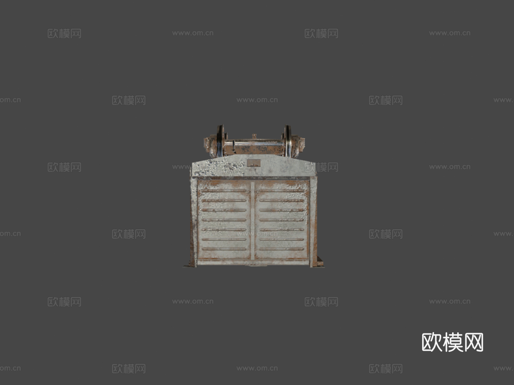 带舱口马车su模型