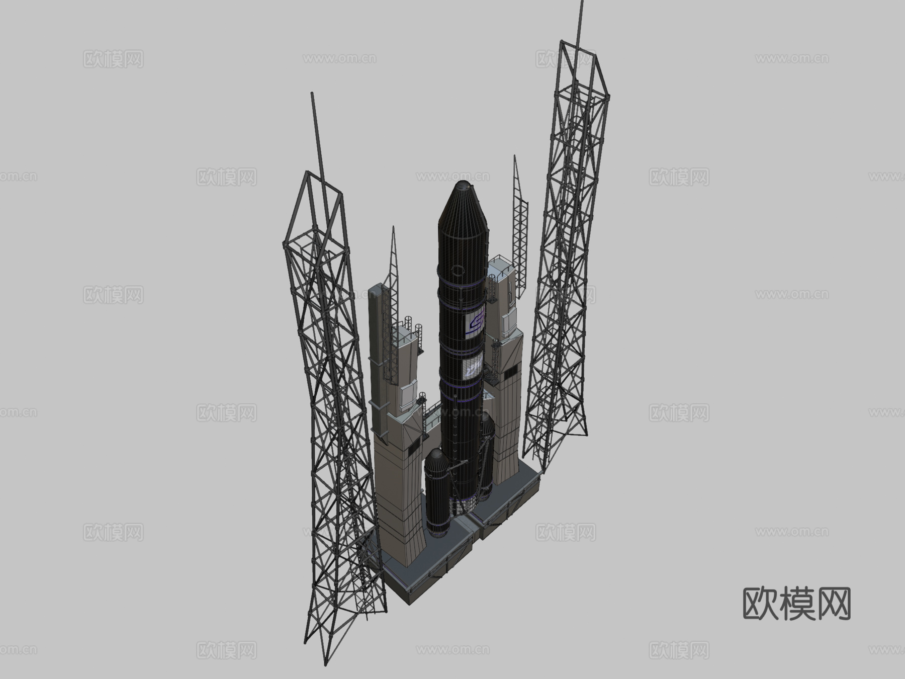 HIIA SC04AII火箭su模型