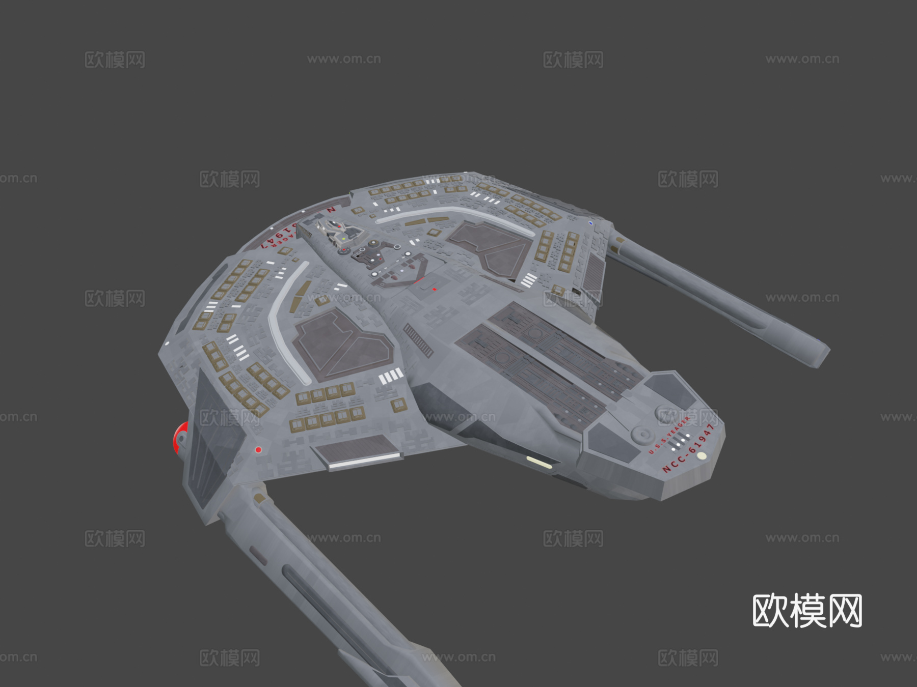 军刀级耶格尔NCC 61947su模型