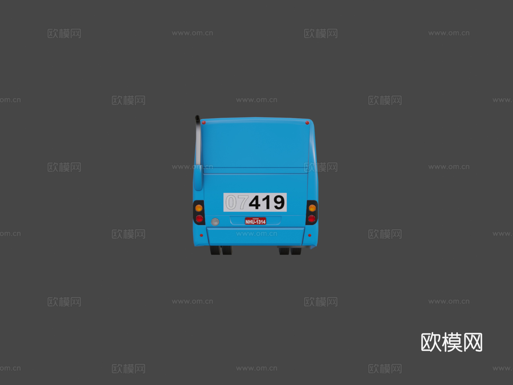 巴士卡 埃科斯 MB OF1721 完整su模型