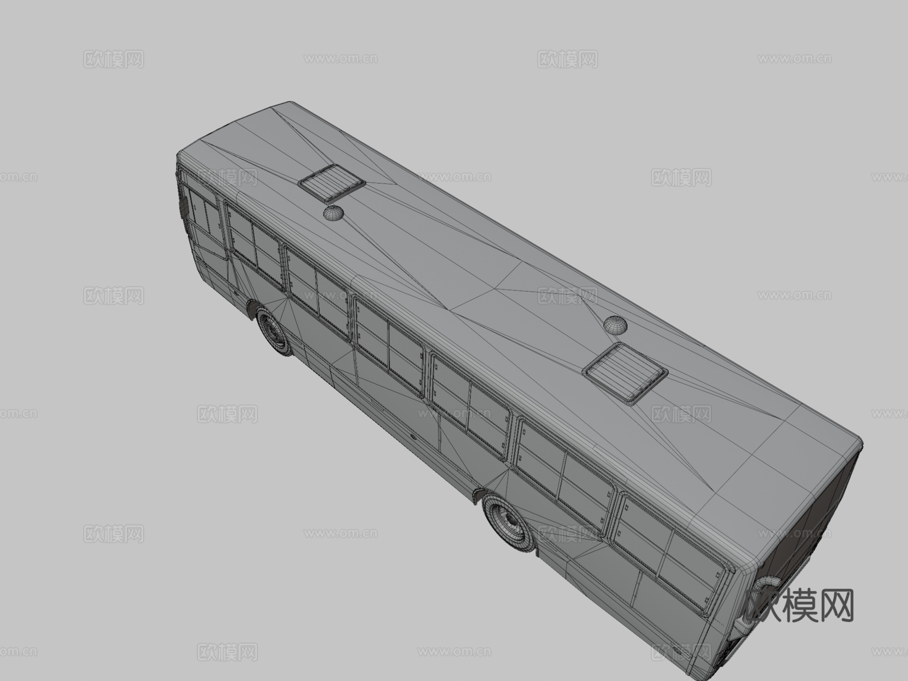 巴士卡 埃科斯 MB OF1721 完整su模型