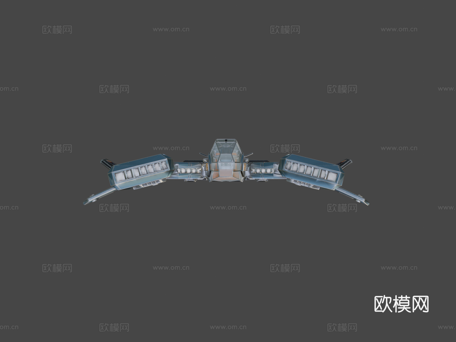 福尔肯德莱西太攀蛇Mk II动画机翼su模型