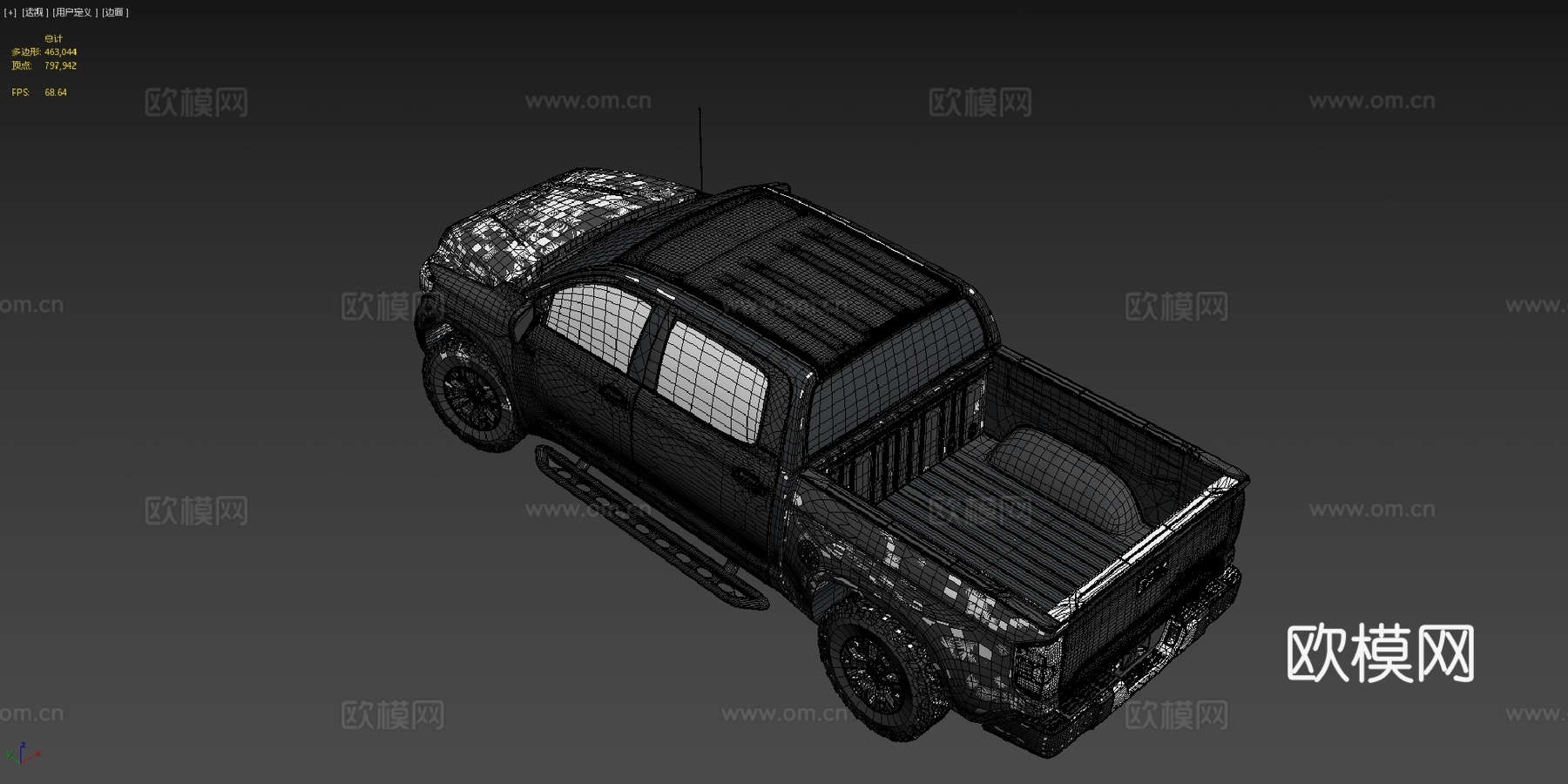 丰田坦途2017su模型