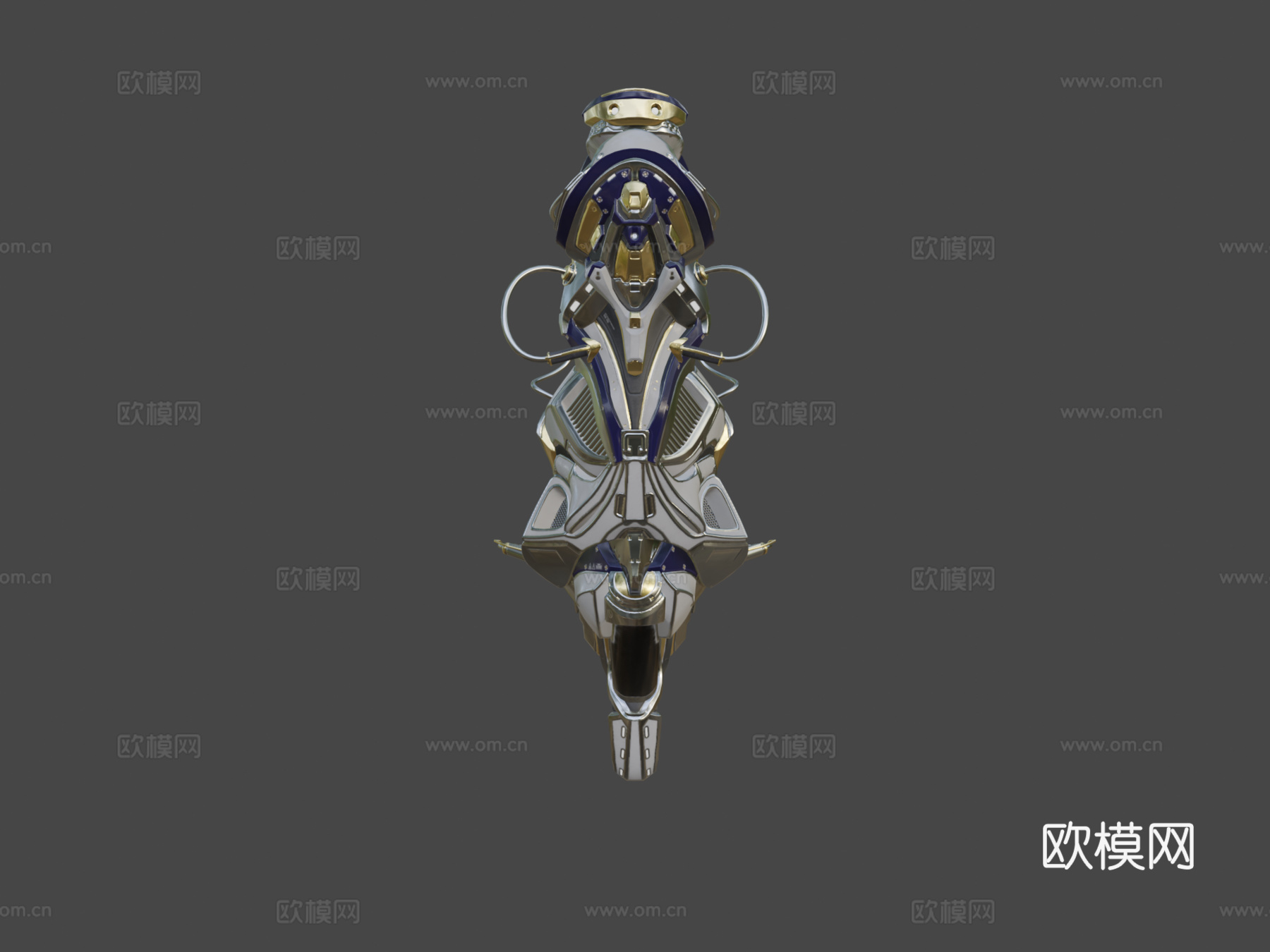 科幻自行车01su模型