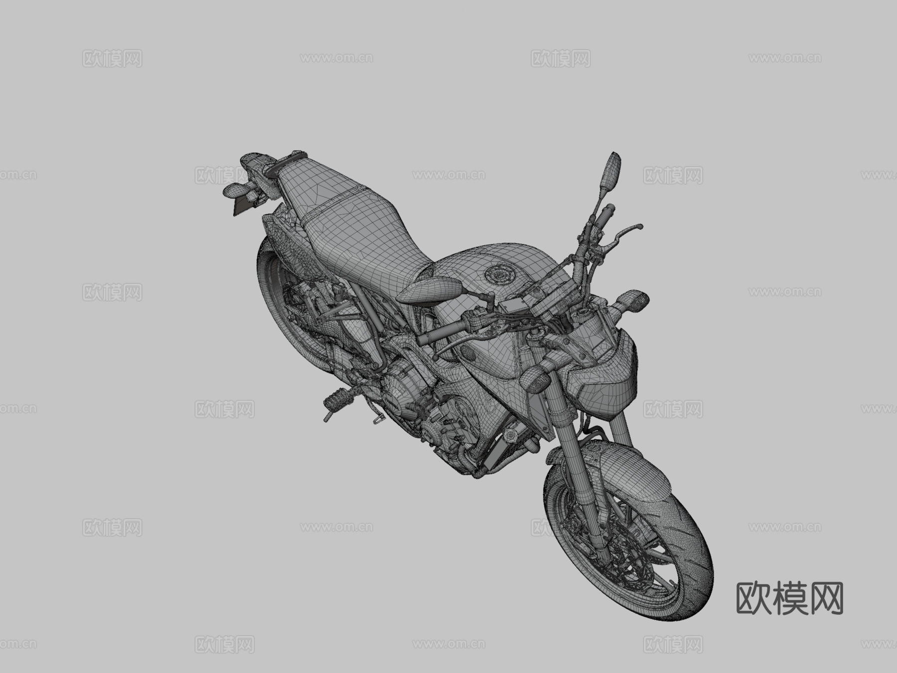 雅马哈 MT09 追踪者su模型