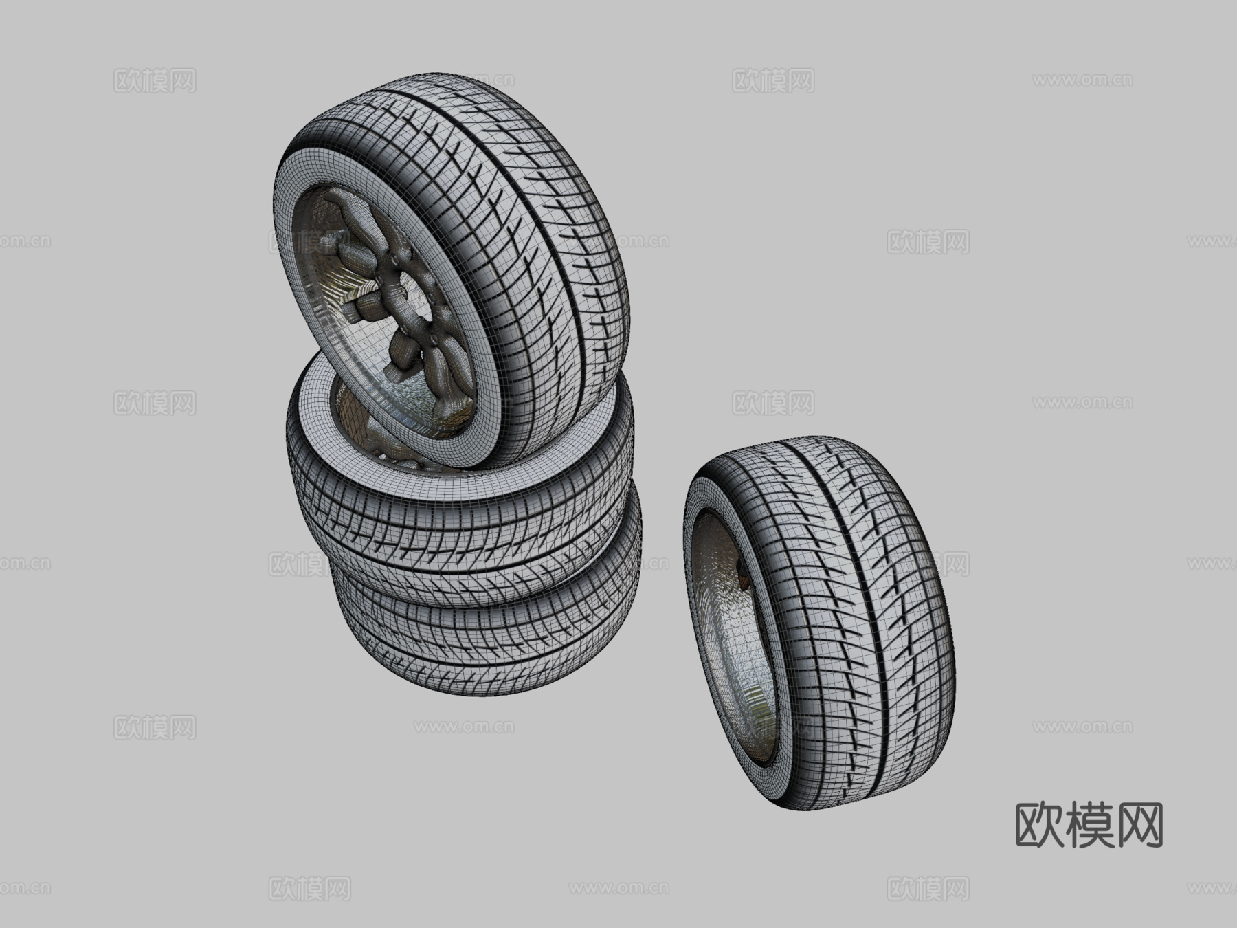 轮胎su模型