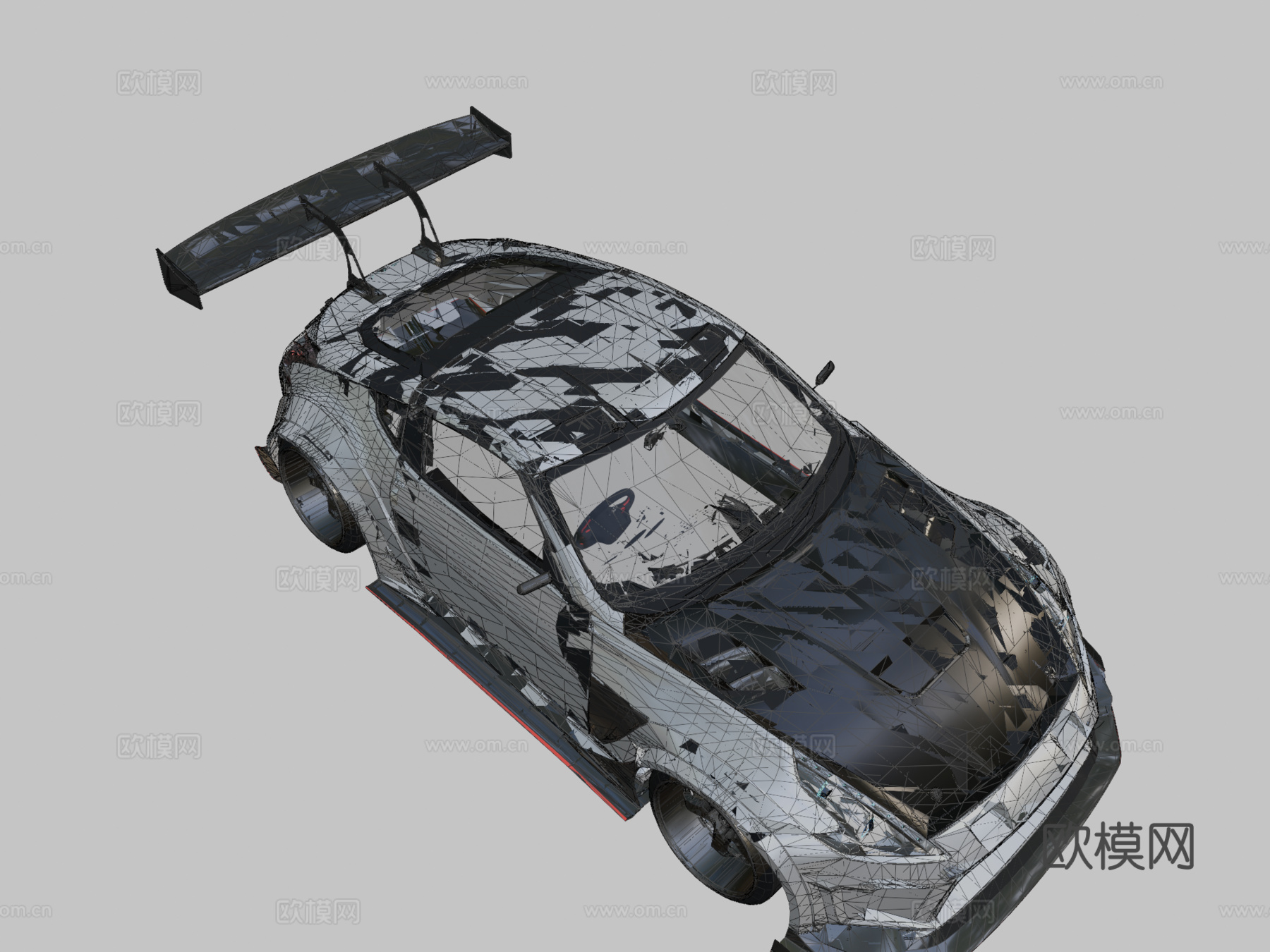 日产370Z瓦里斯套件项目su模型