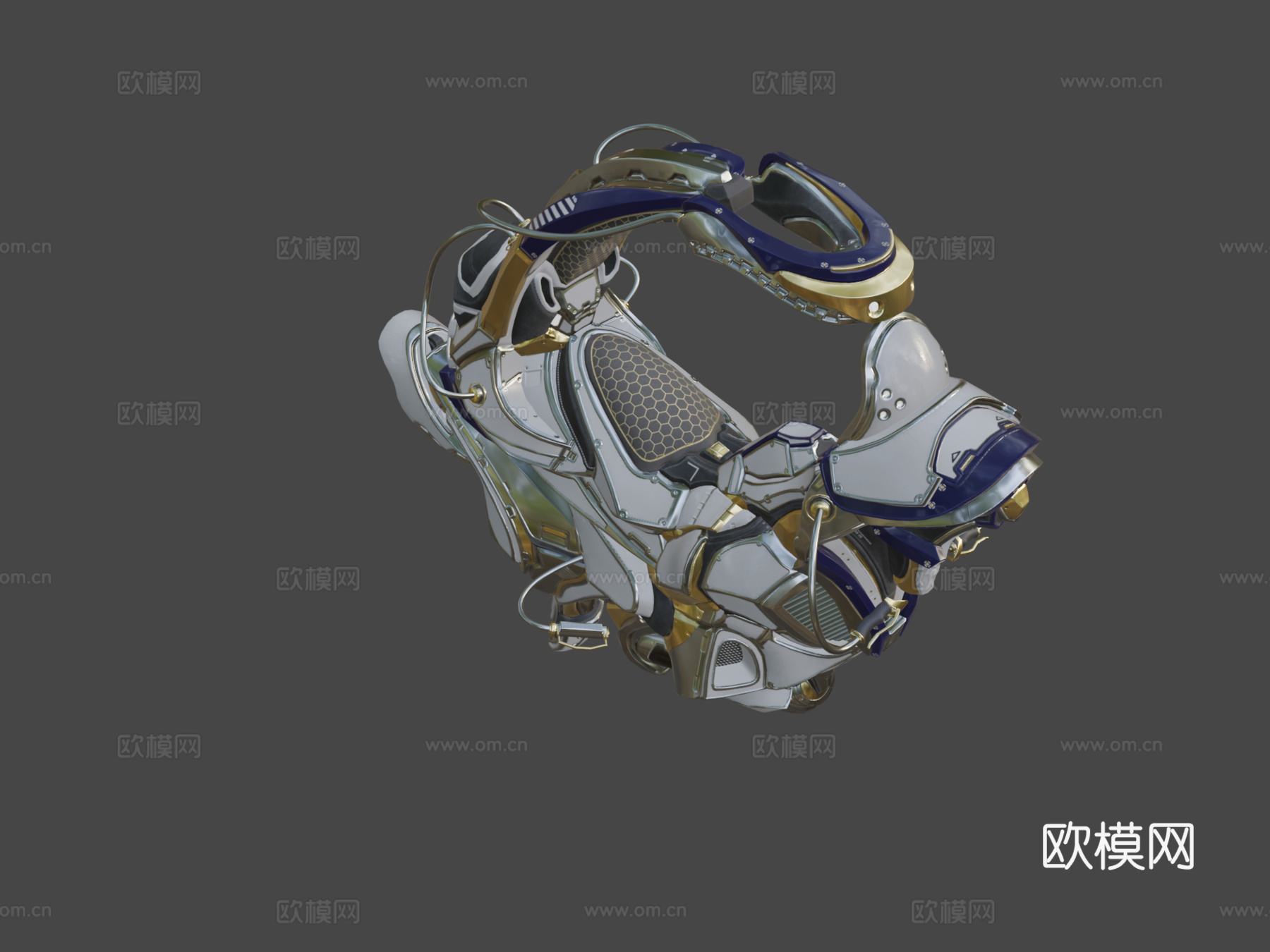 科幻自行车01su模型