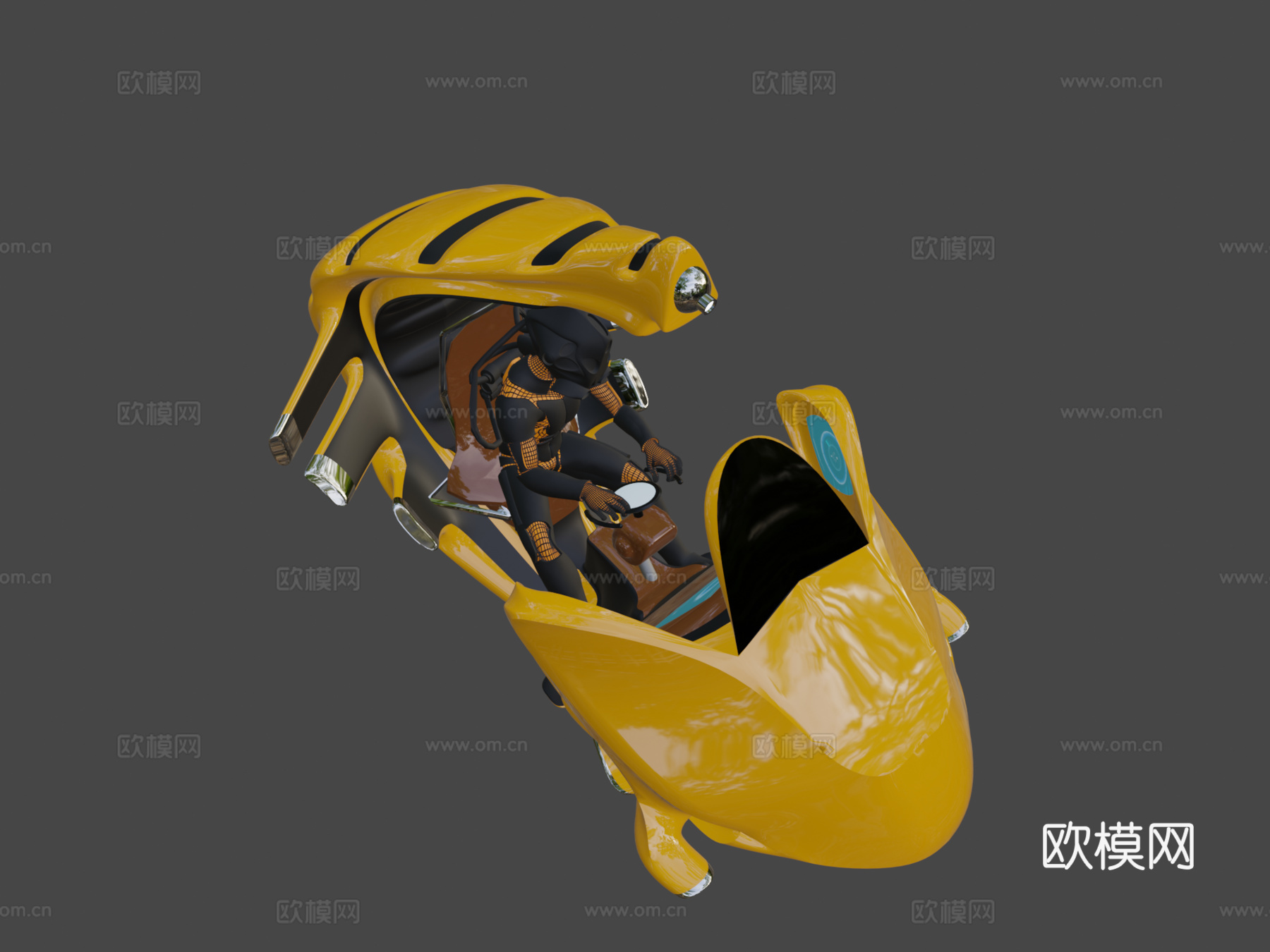 大黄蜂气垫船su模型