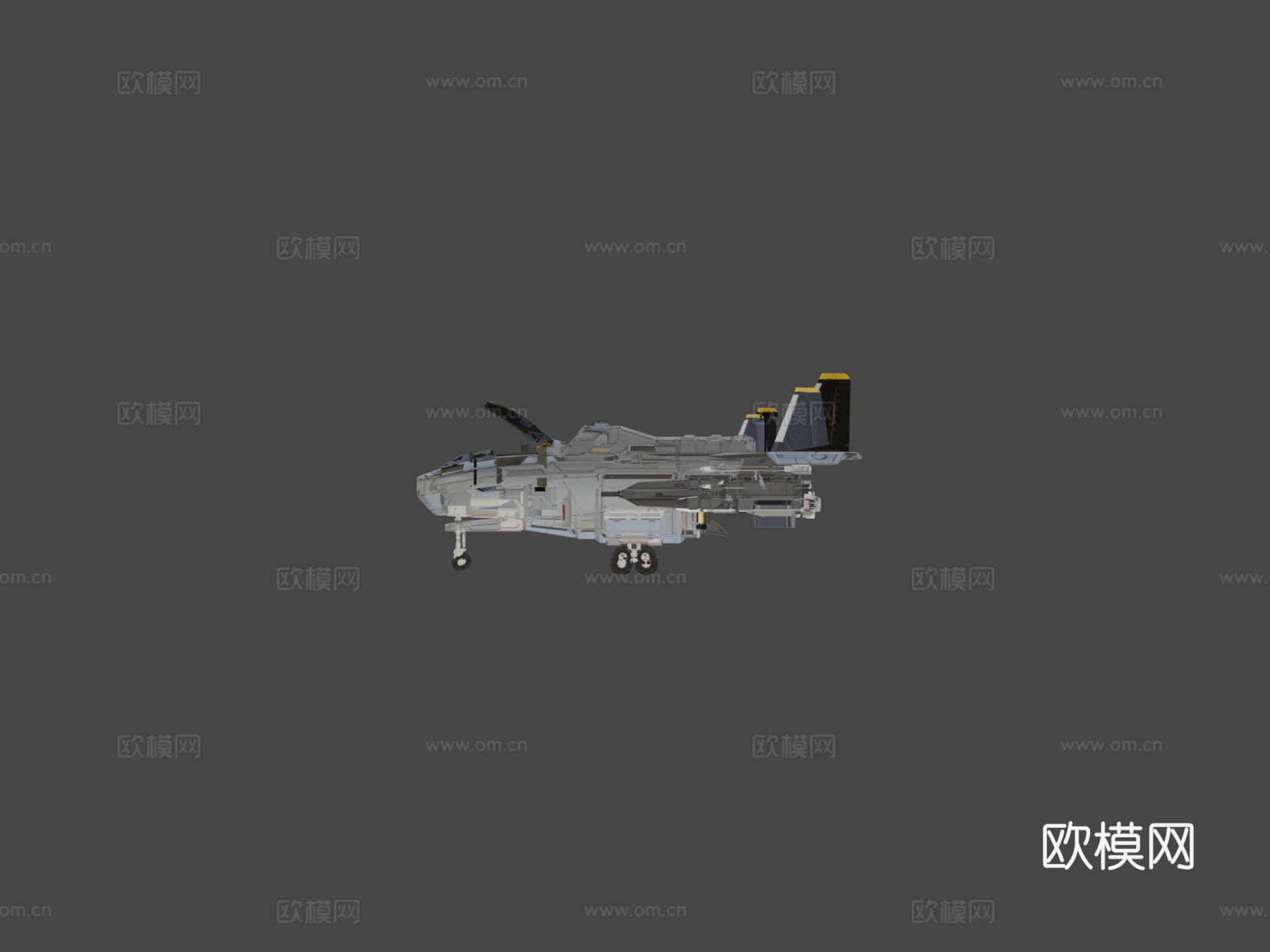 科幻战斗机 FX11su模型