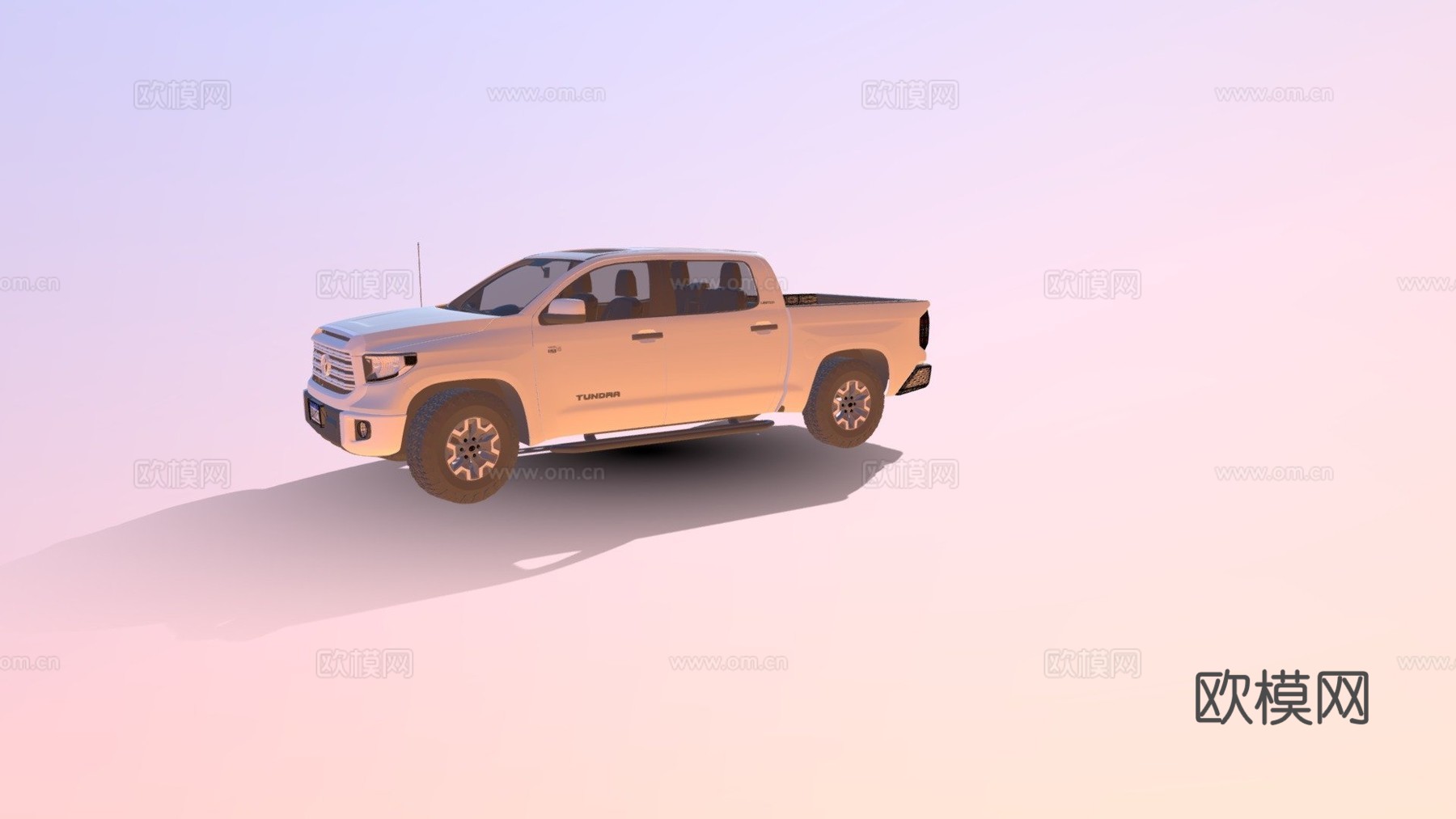 丰田坦途2017su模型