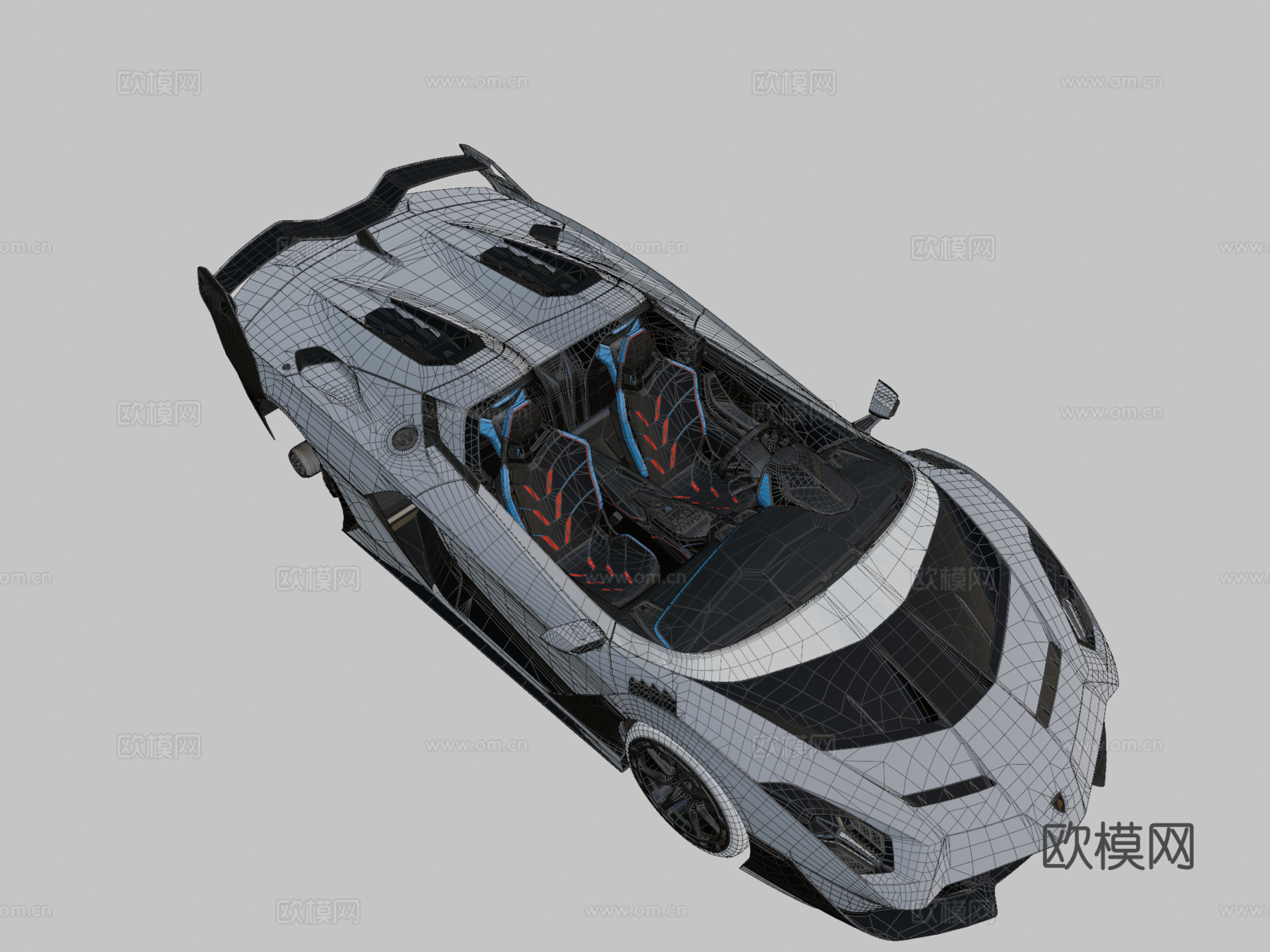 兰博基尼 SC20su模型