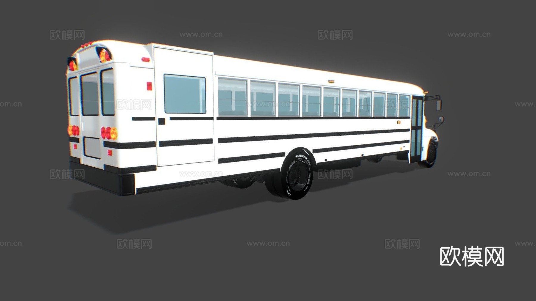 校车 更新提升su模型