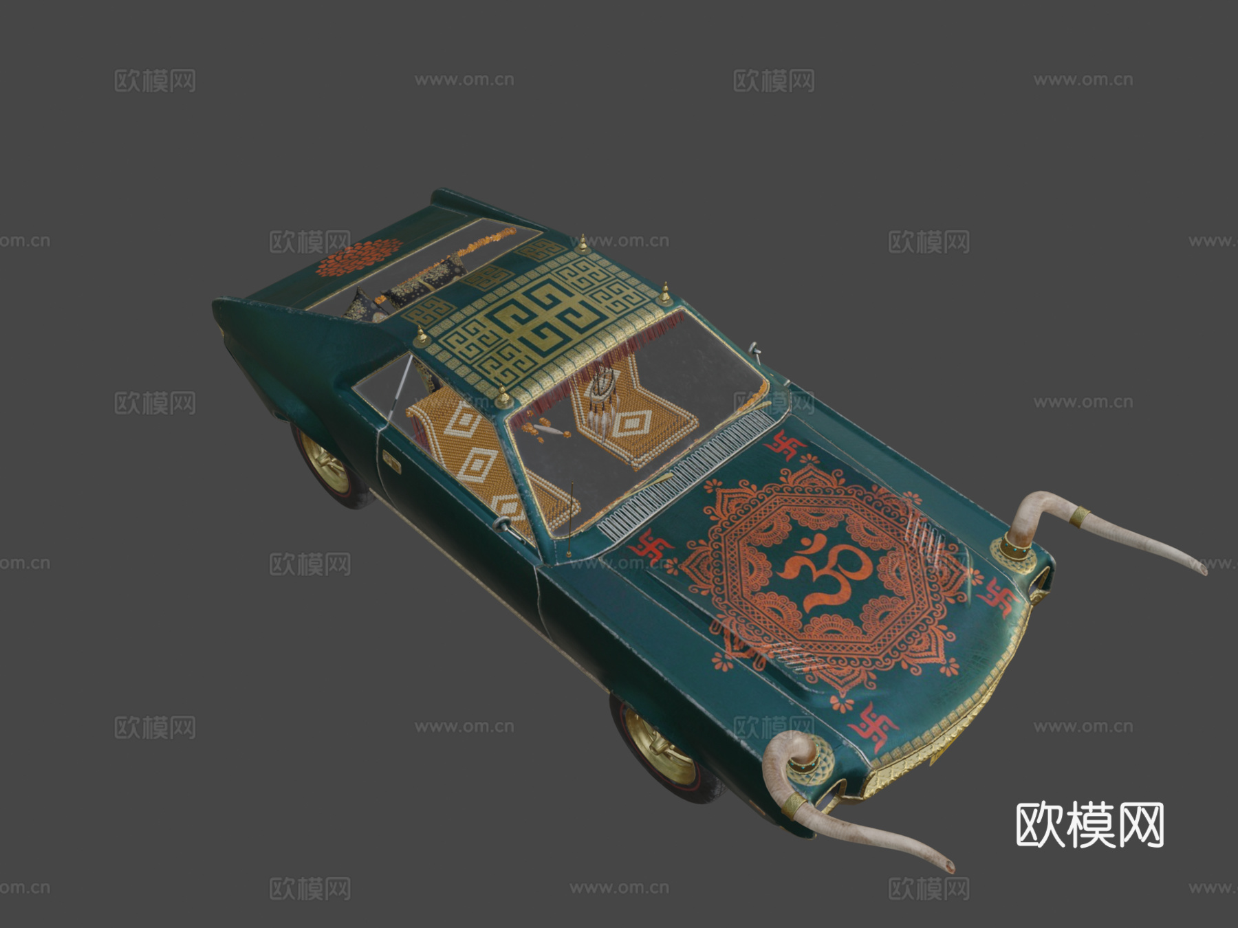 甘尼萨 汽车su模型