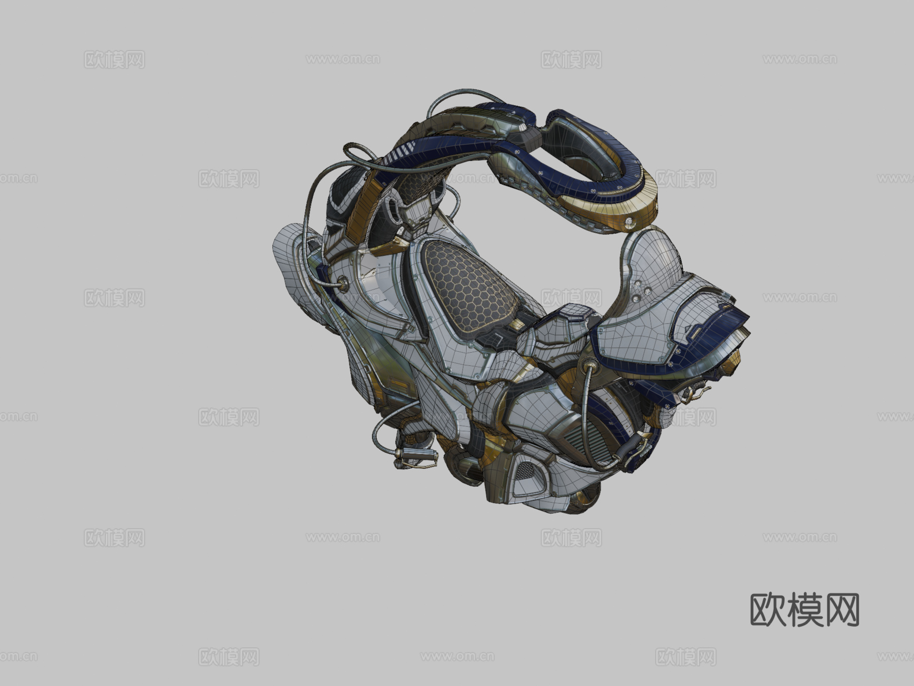 科幻自行车01su模型