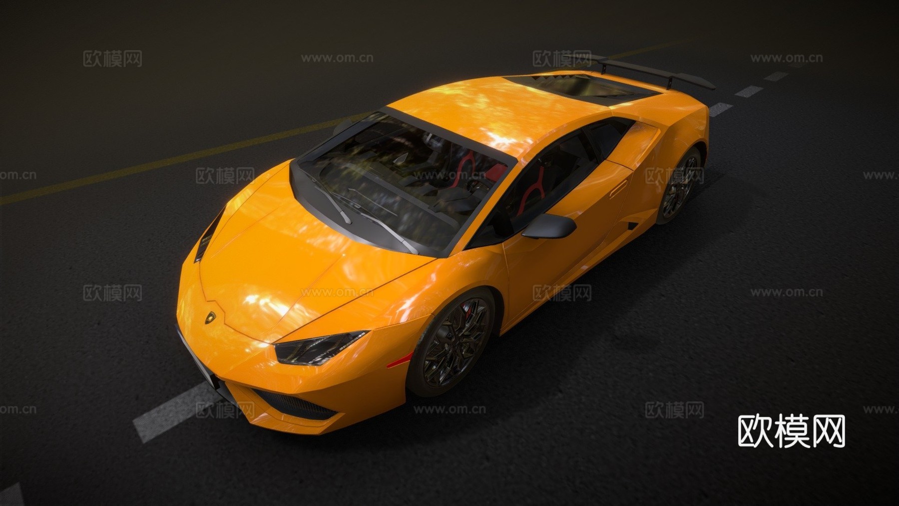 兰博基尼 飓风su模型