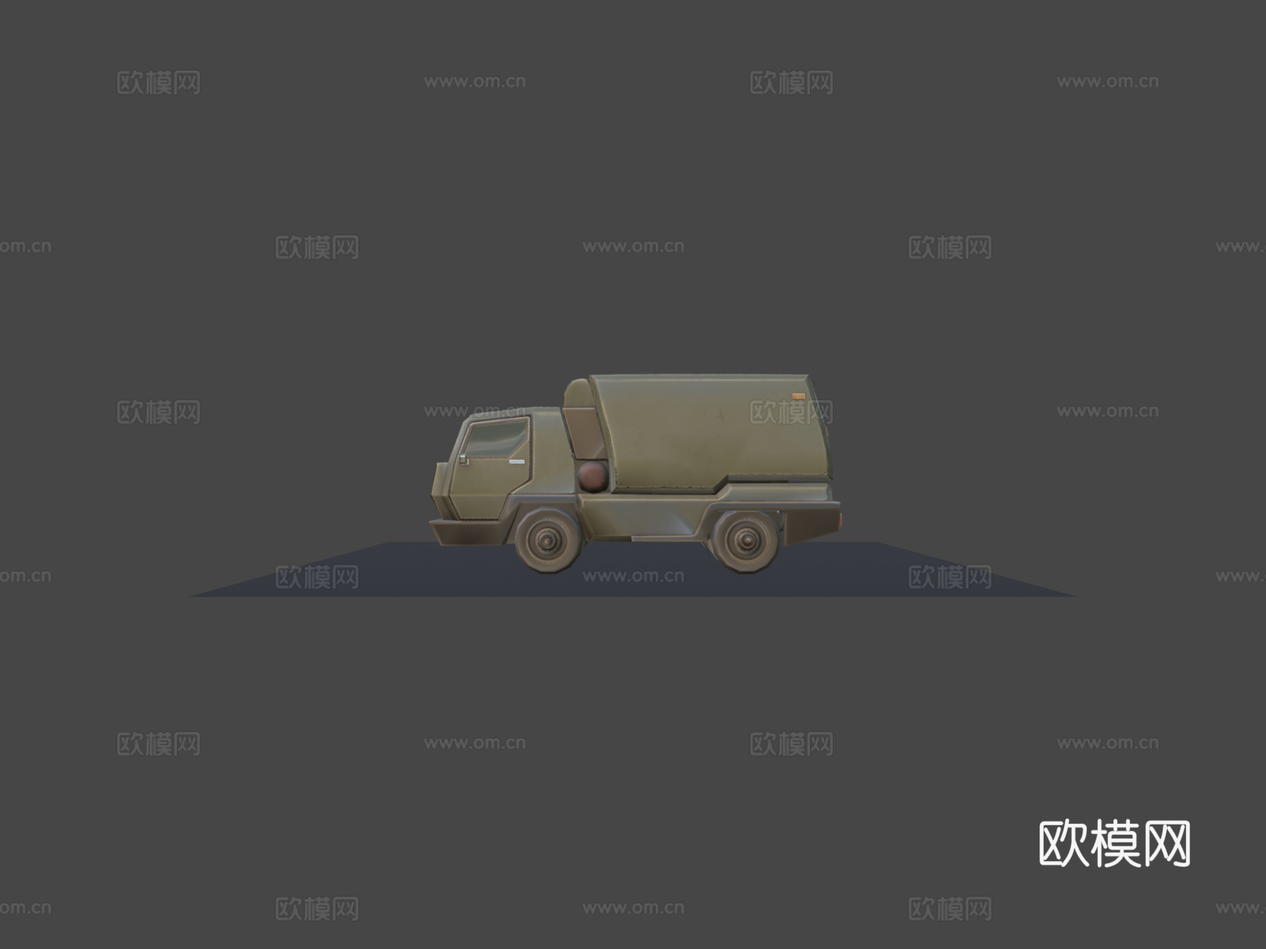 未来风格GAZ66su模型