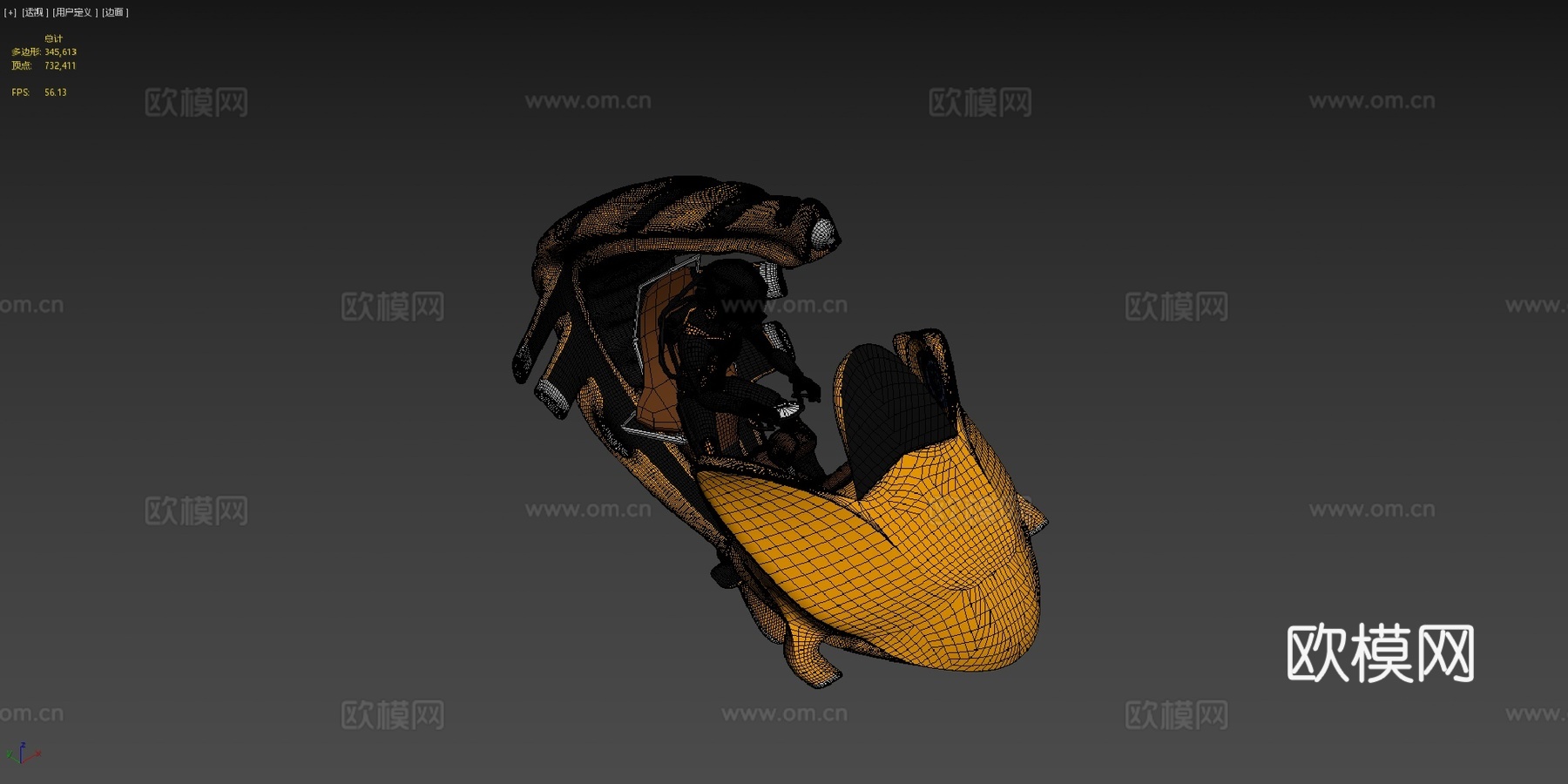 大黄蜂气垫船su模型