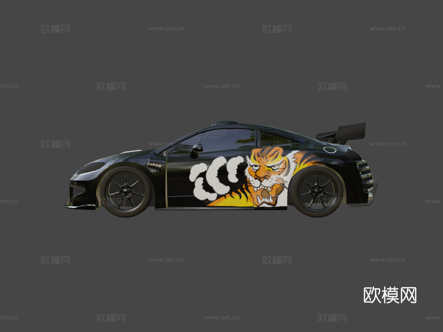 大卢日蚀GT极品飞车最高通缉su模型