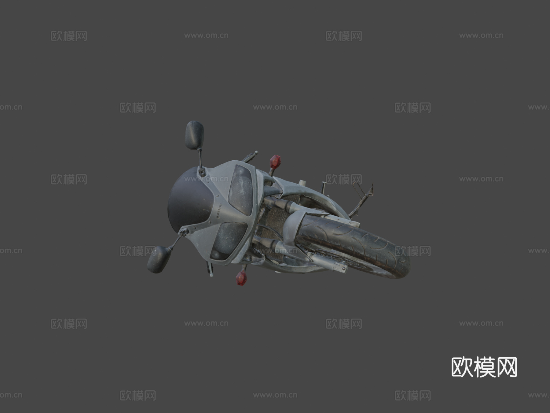 摩托车 铃木 SV 650s 3D 扫描su模型