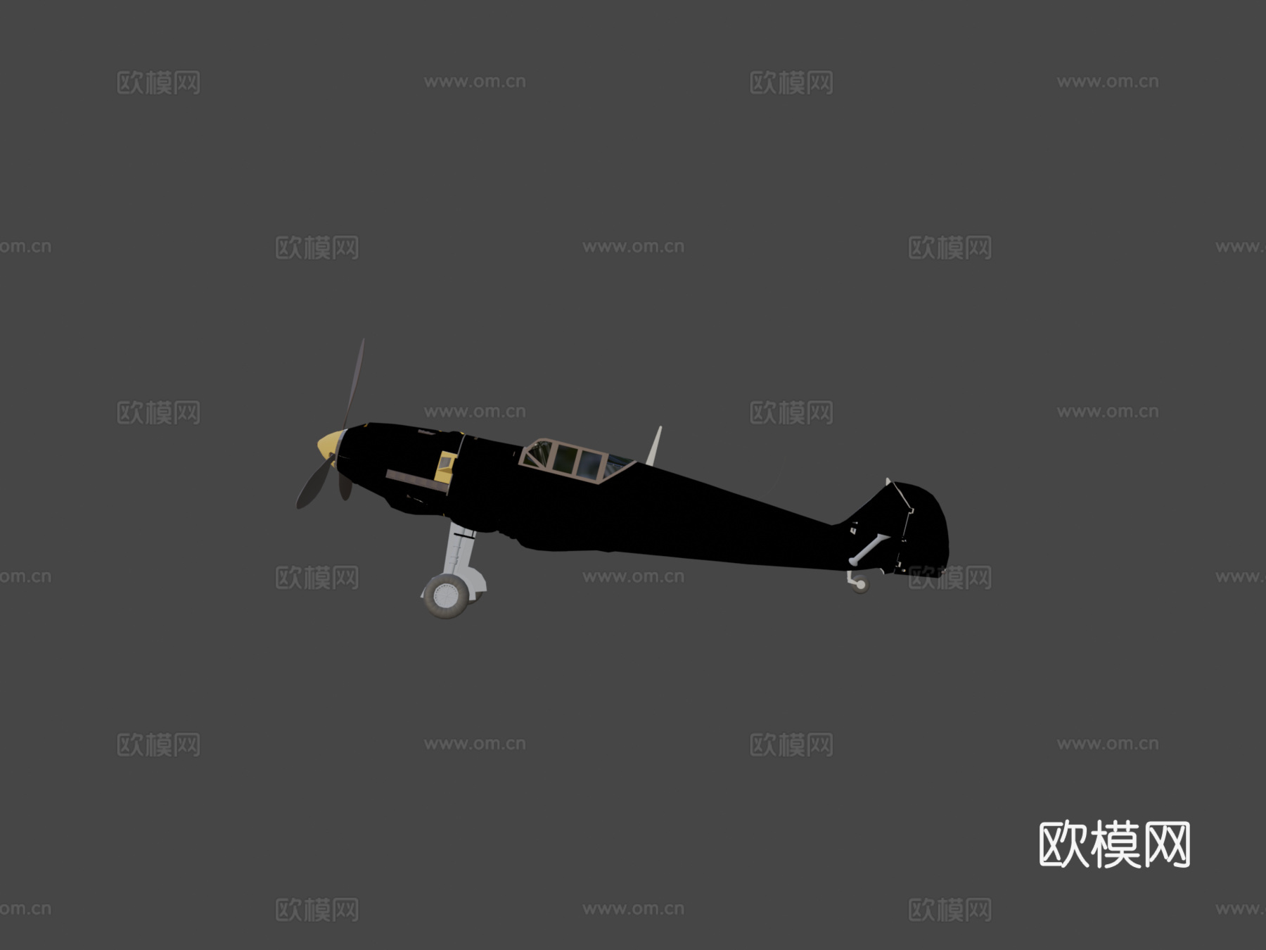 梅塞施密特 Bf 109 埃米尔 内饰su模型