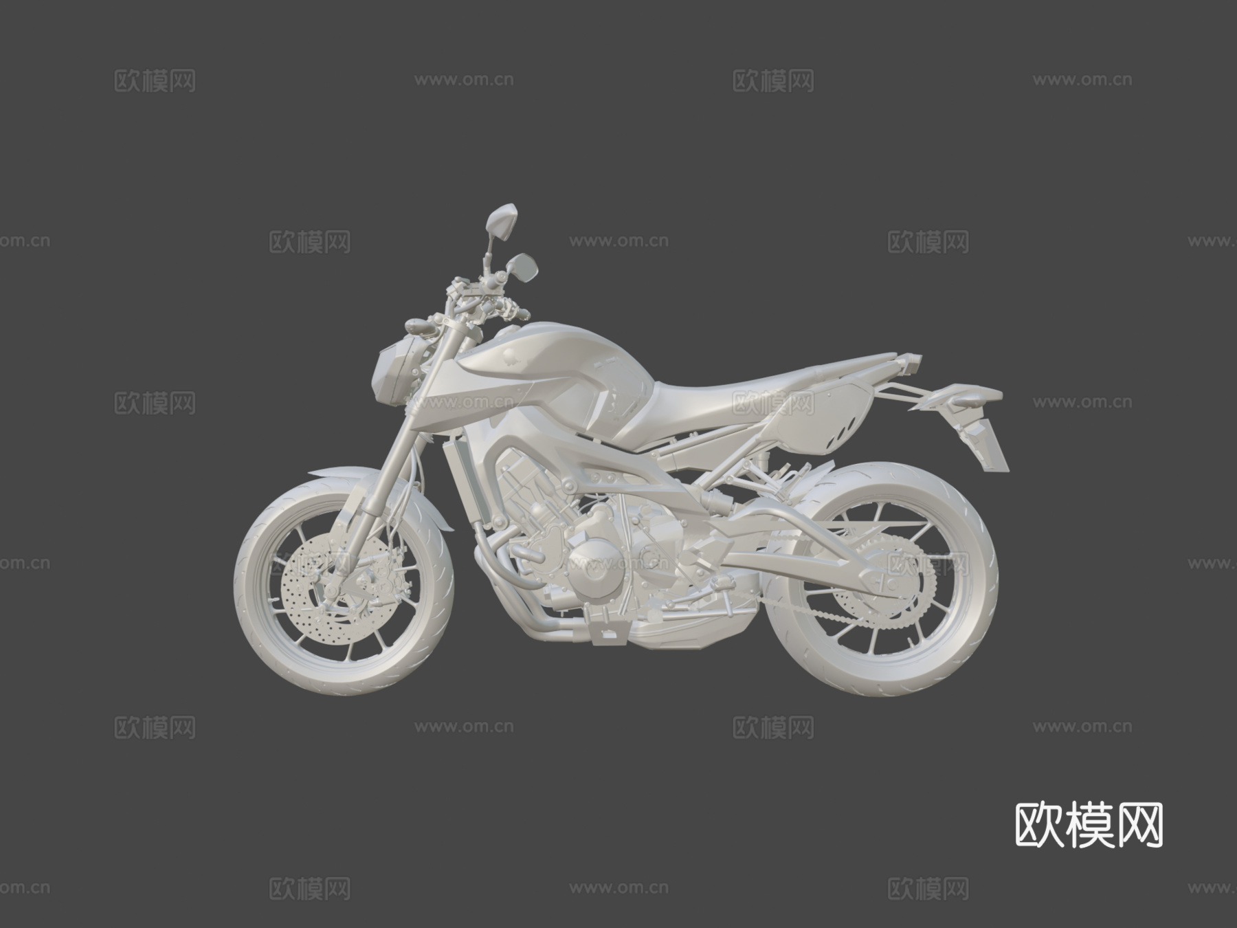 雅马哈 MT09 追踪者su模型