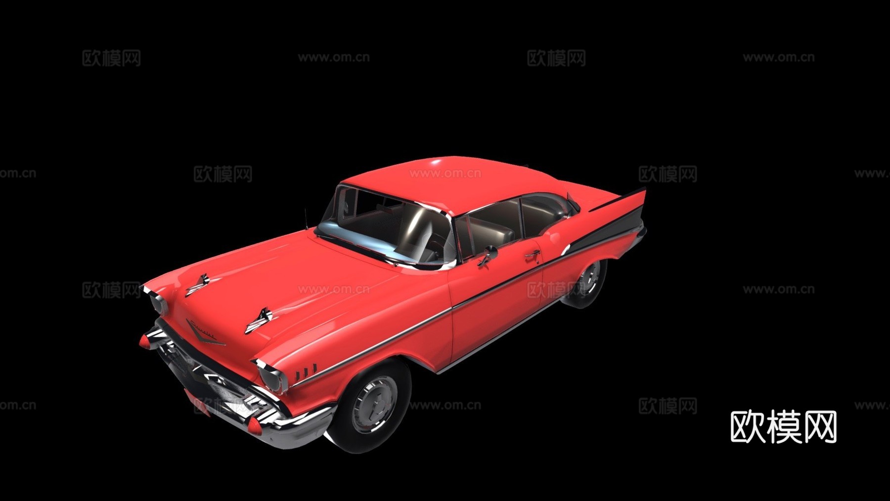 雪佛兰 贝尔艾尔su模型