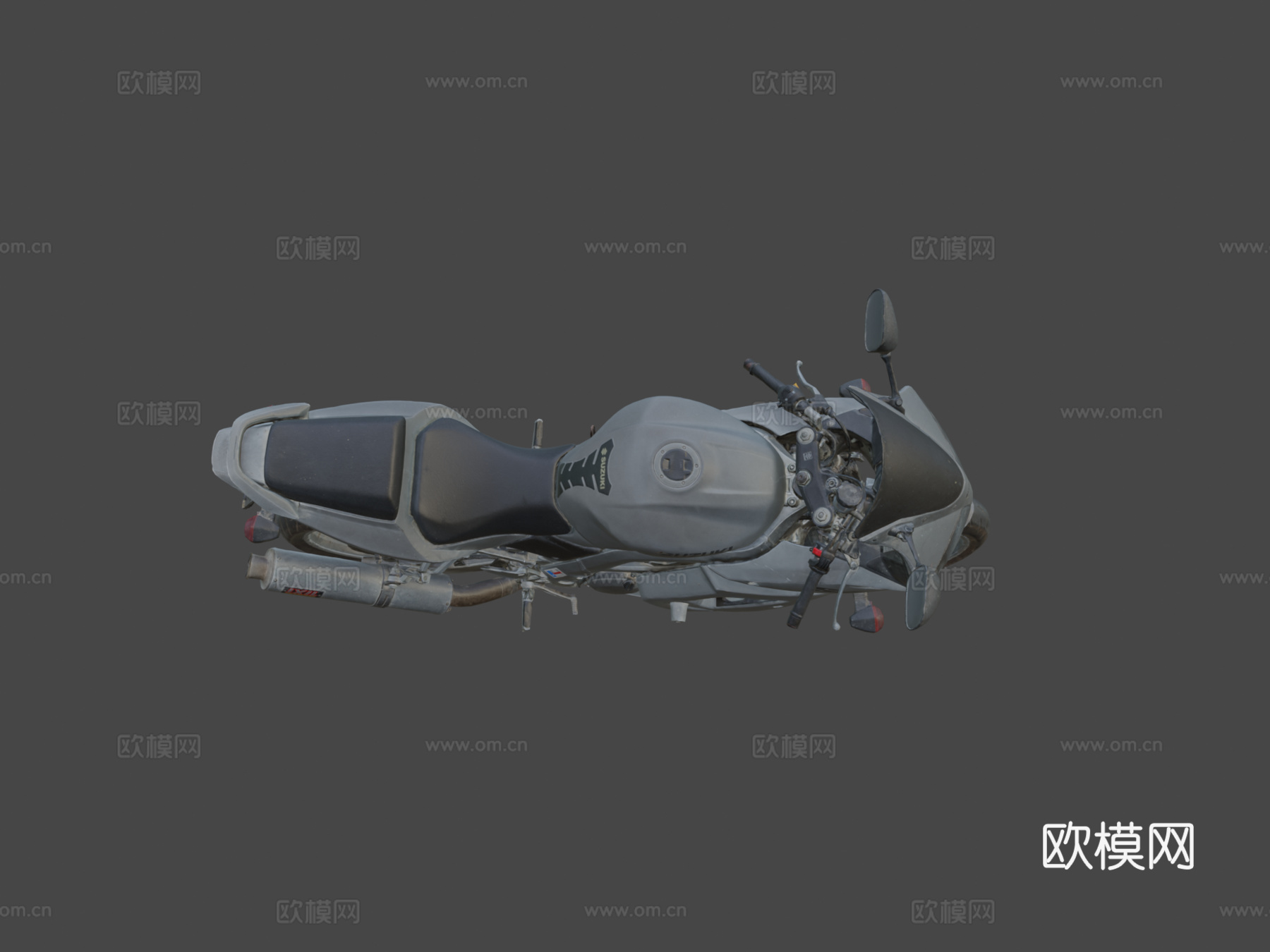 摩托车 铃木 SV 650s 3D 扫描su模型