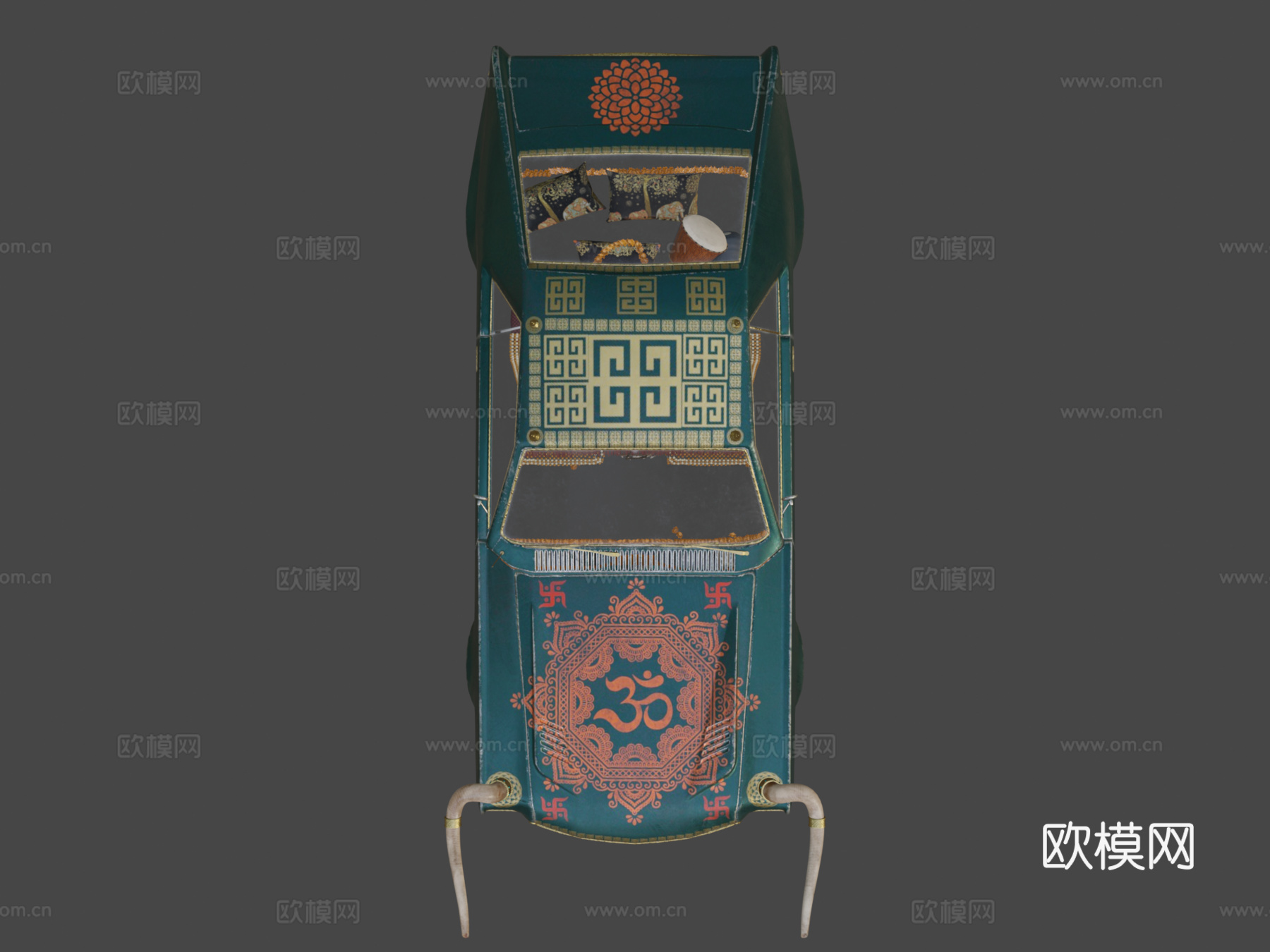 甘尼萨 汽车su模型