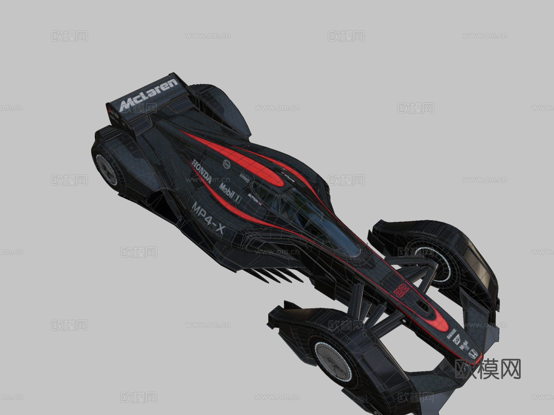 迈凯伦本田MP4Xsu模型