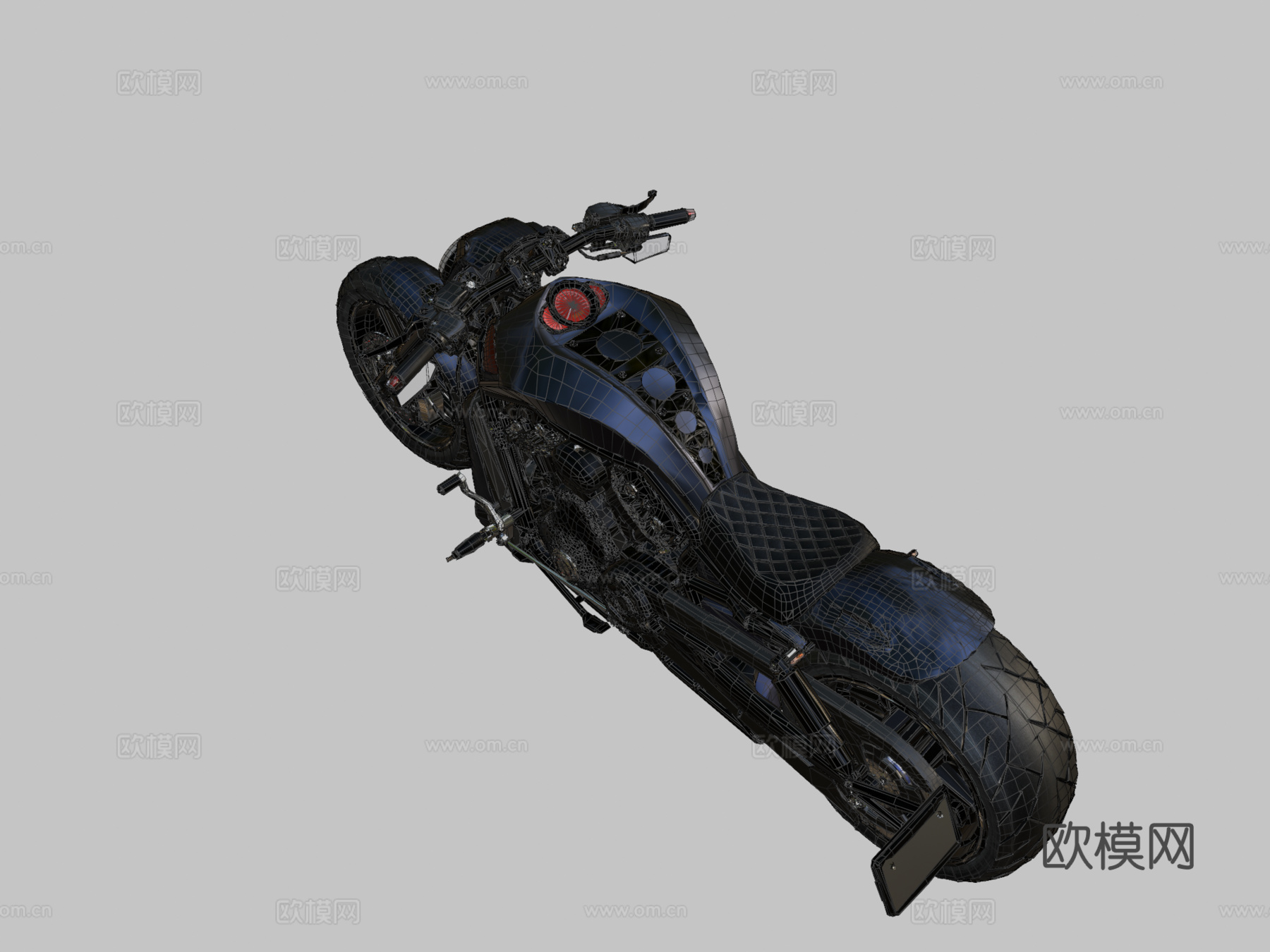 哈雷戴维森 VRSCDX 夜行者 定制su模型