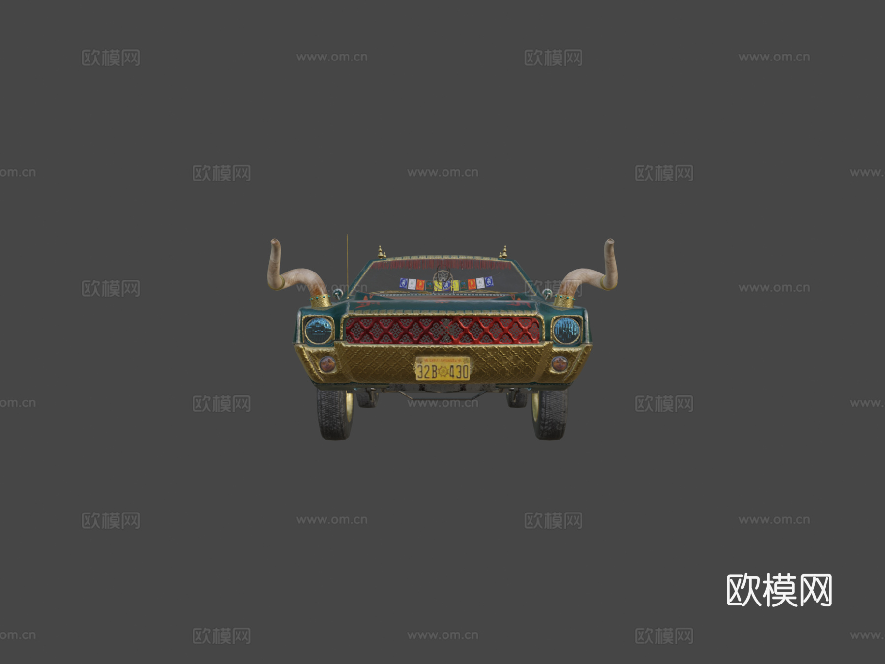 甘尼萨 汽车su模型