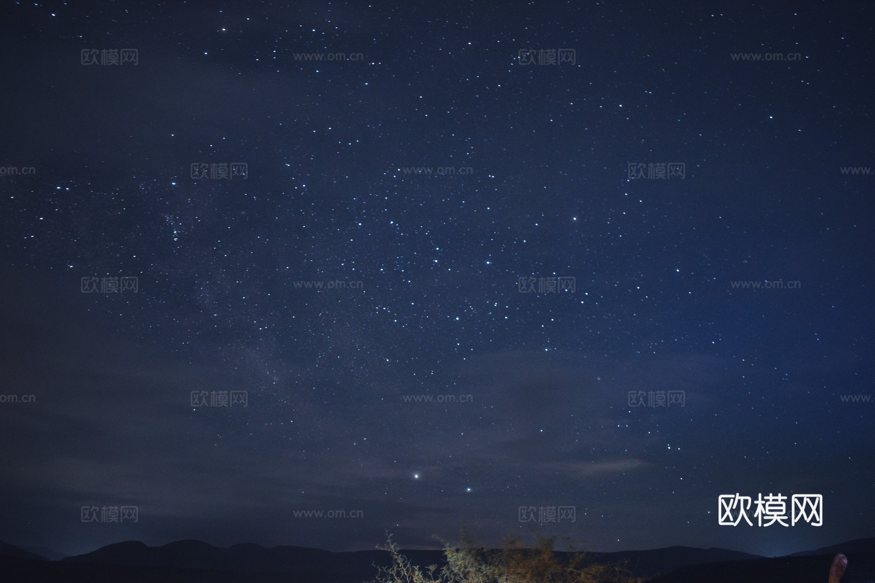 现代天空外景_绝美夜晚星空