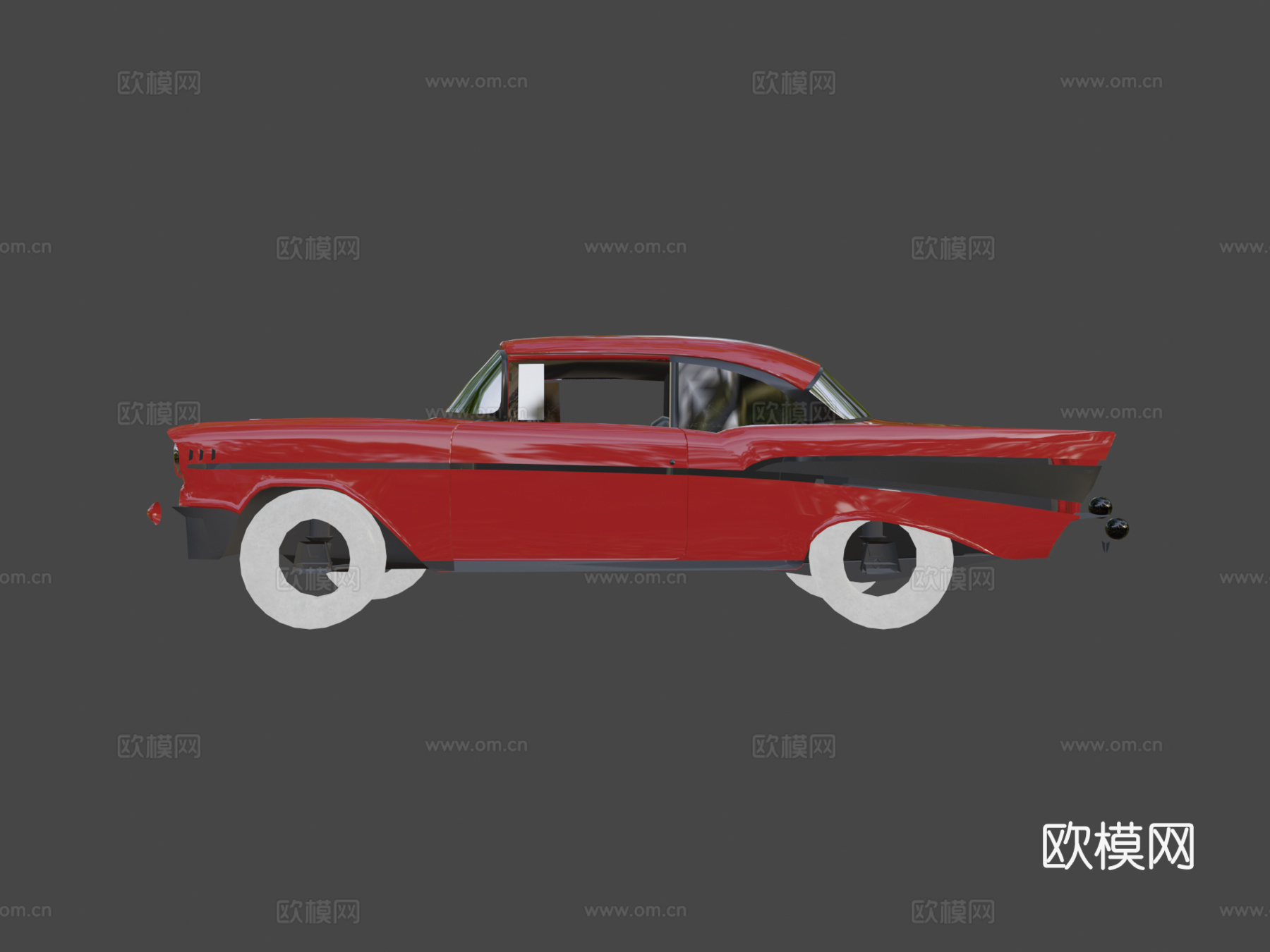 雪佛兰 贝尔艾尔su模型