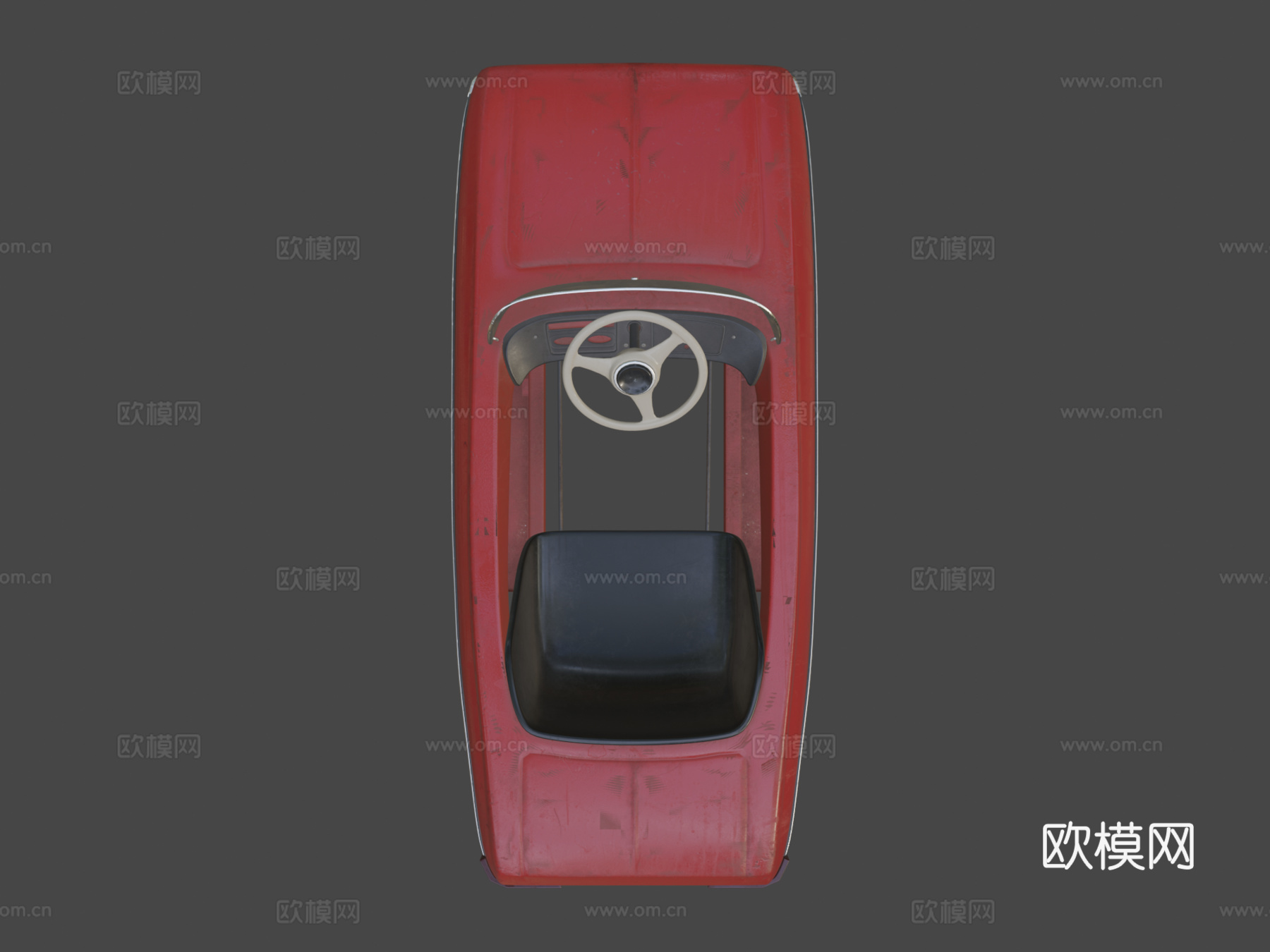 玩具车 高多边形模型su模型