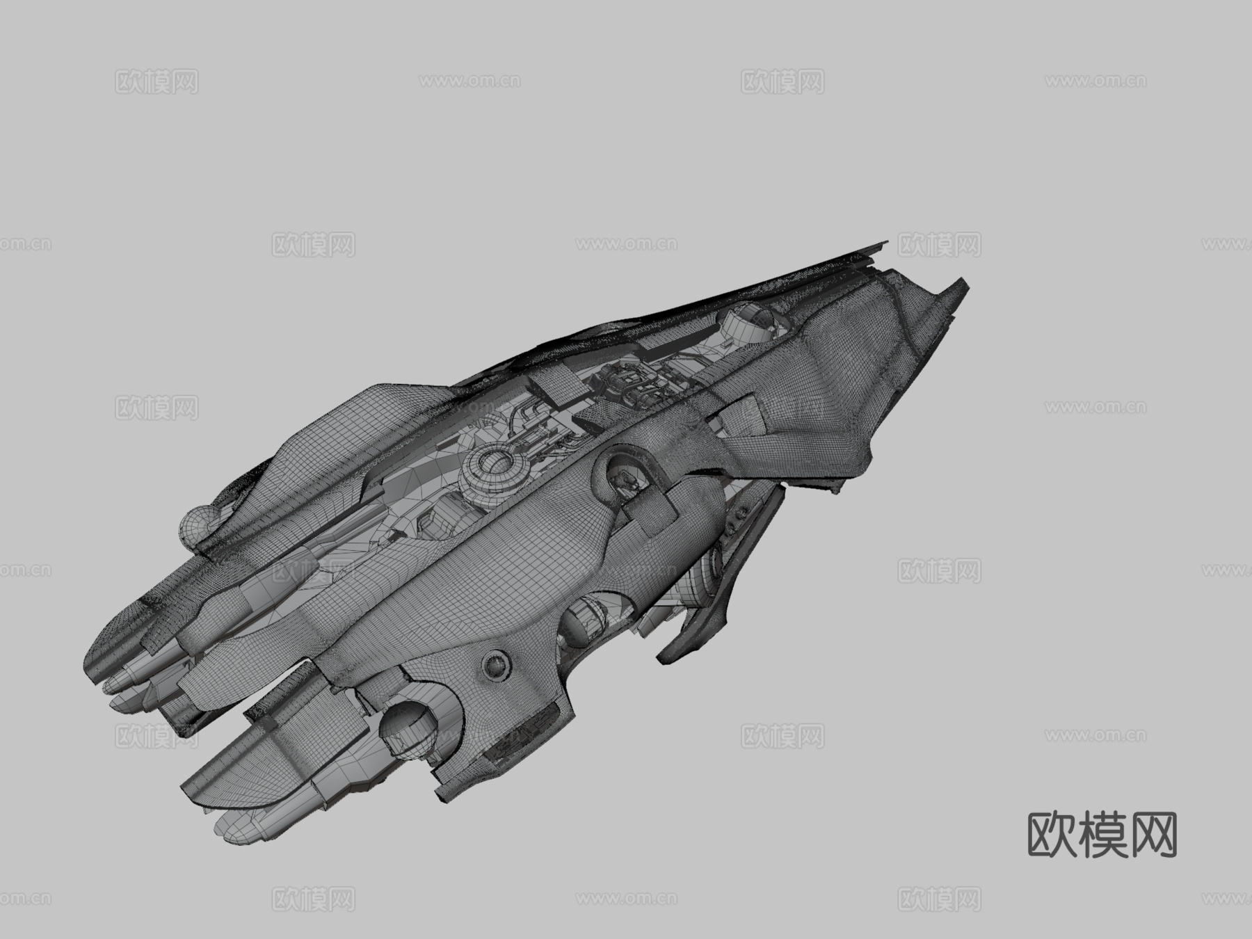 中型战术巡洋舰 阿科罗 第四级su模型