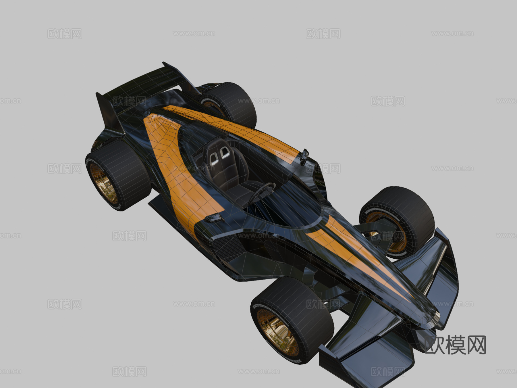 竞赛卡丁车 08su模型