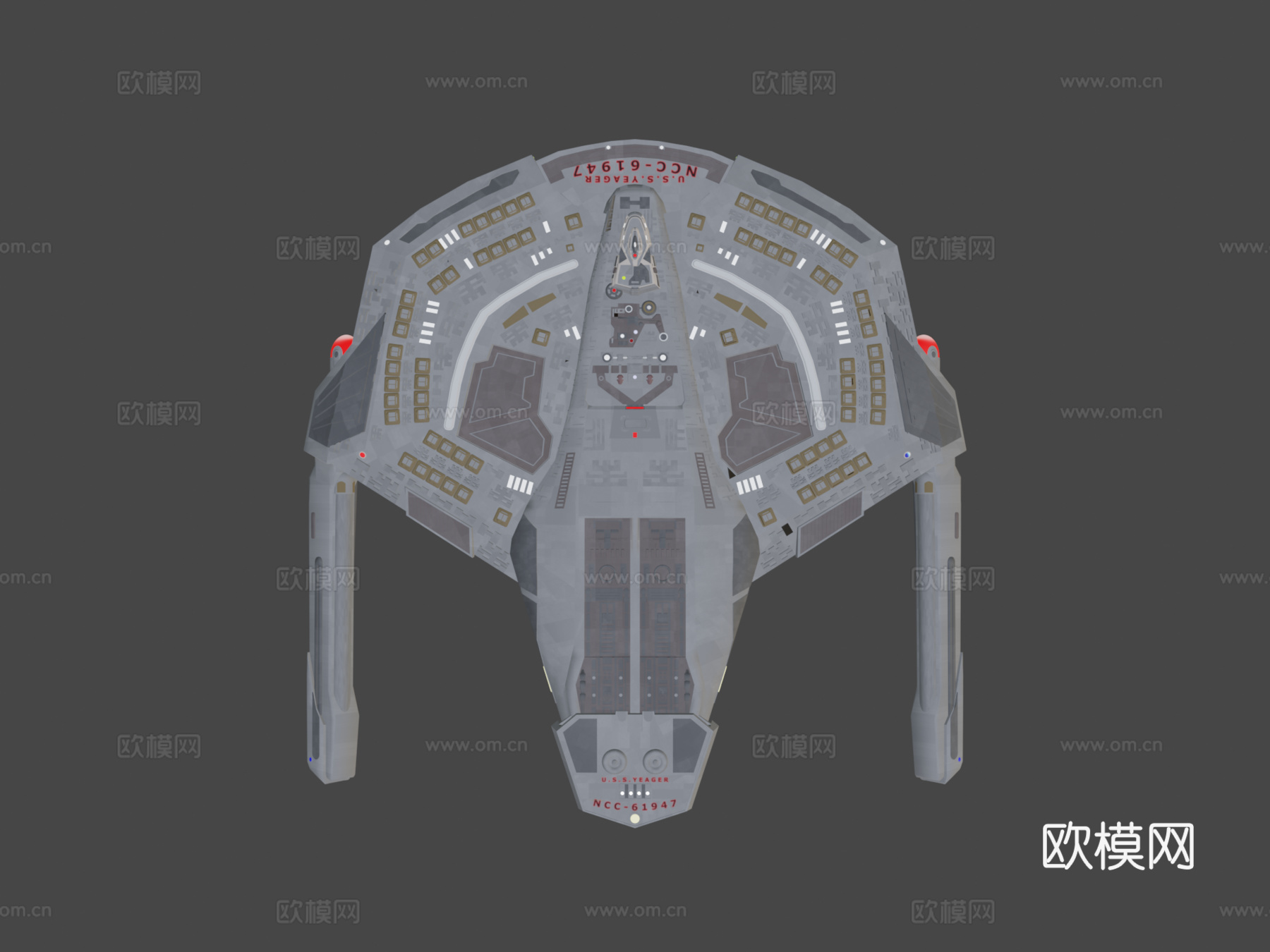 军刀级耶格尔NCC 61947su模型
