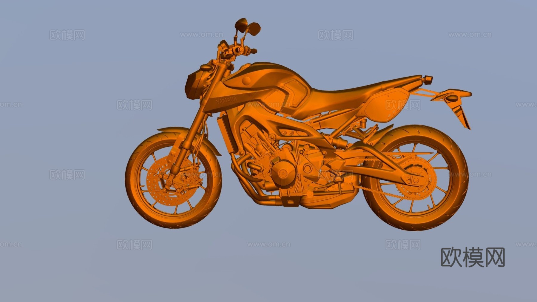 雅马哈 MT09 追踪者su模型