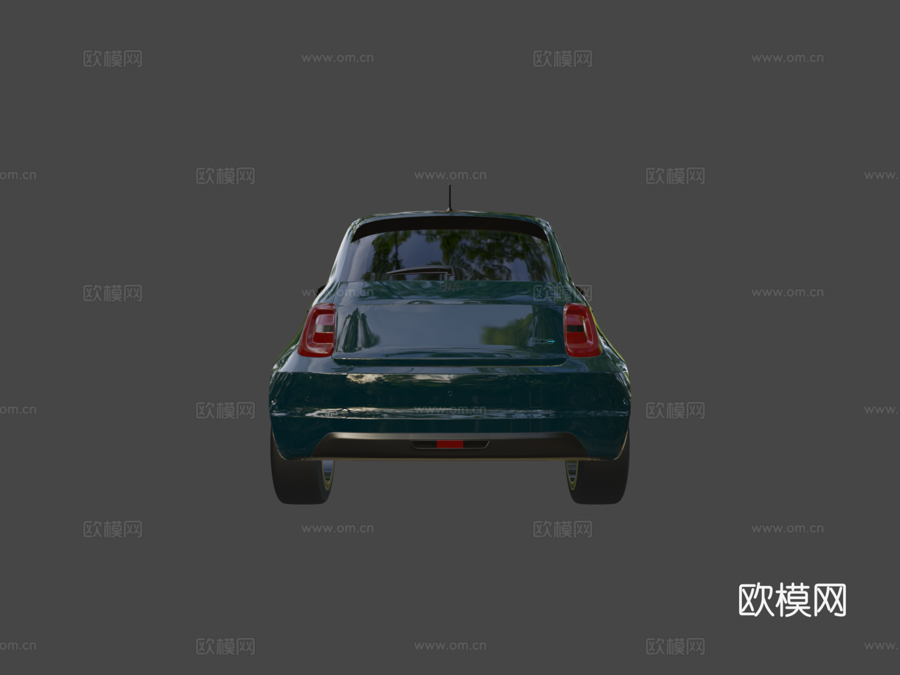 菲亚特500su模型