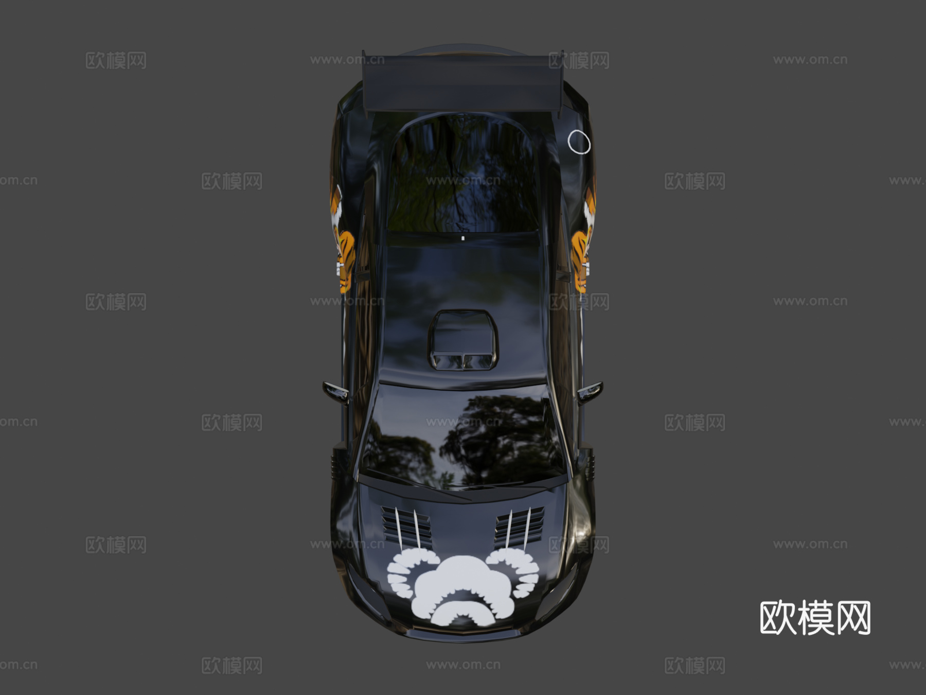 大卢日蚀GT极品飞车最高通缉su模型