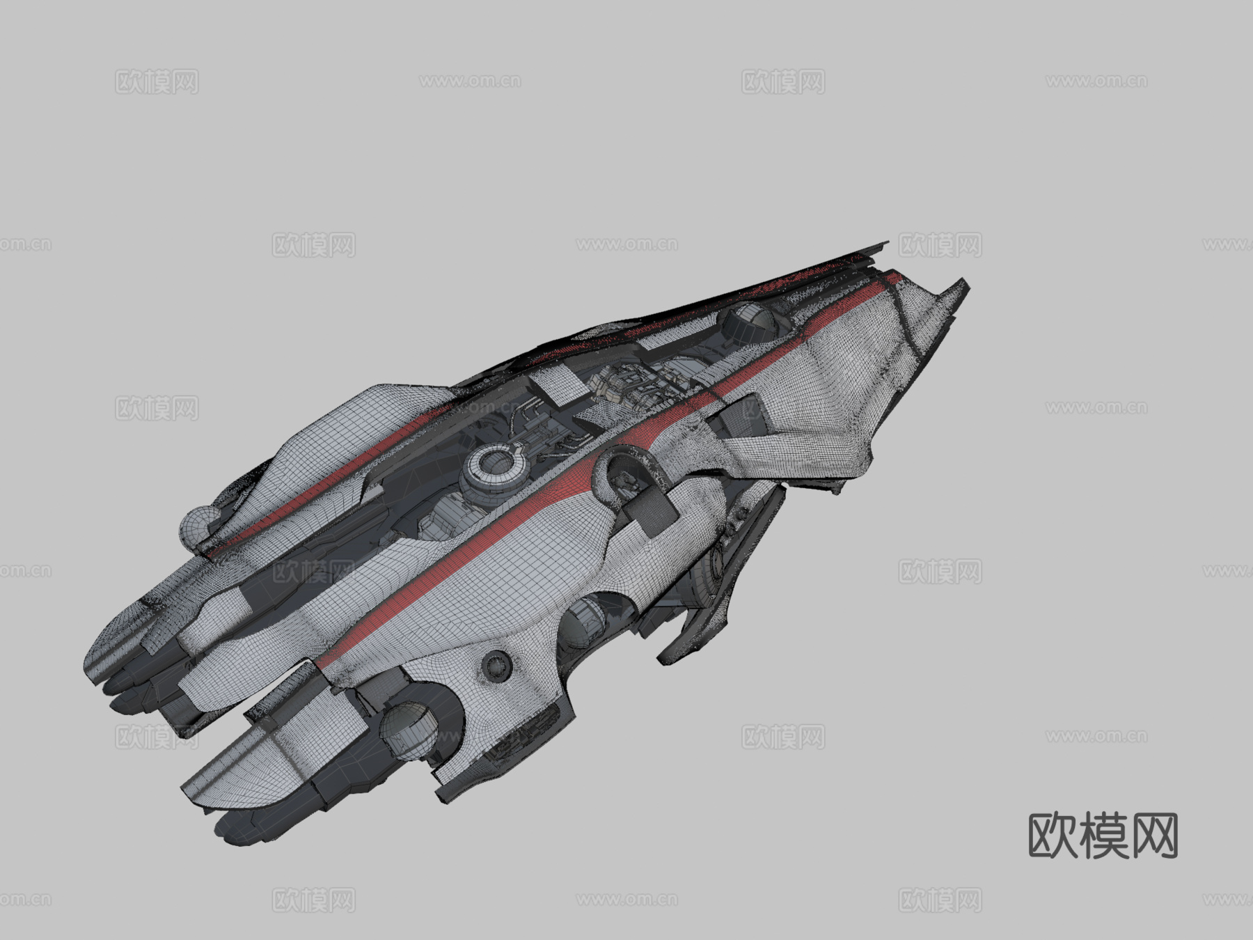 中型战术巡洋舰 阿科罗 第四级su模型