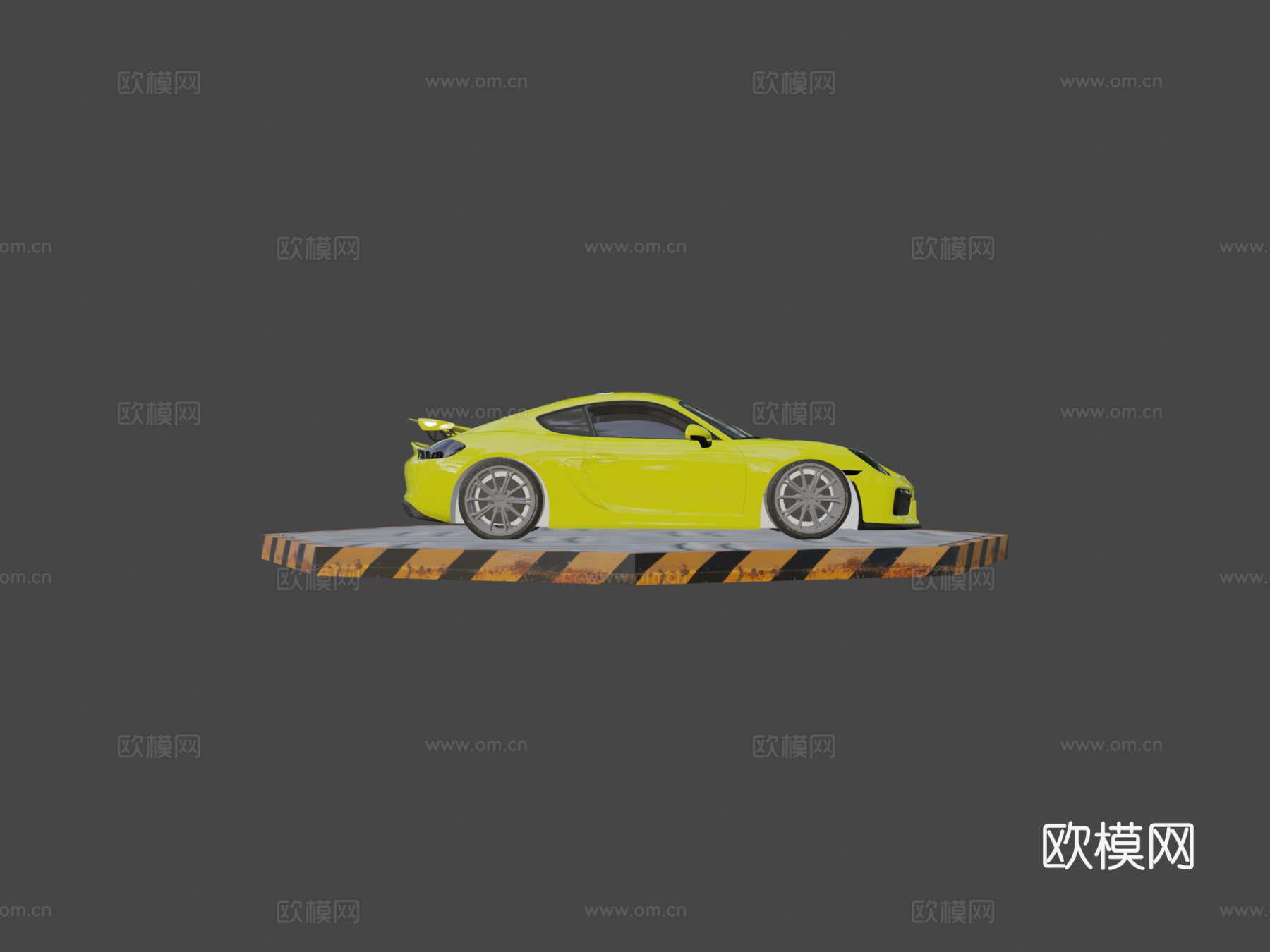 保时捷卡曼2017su模型