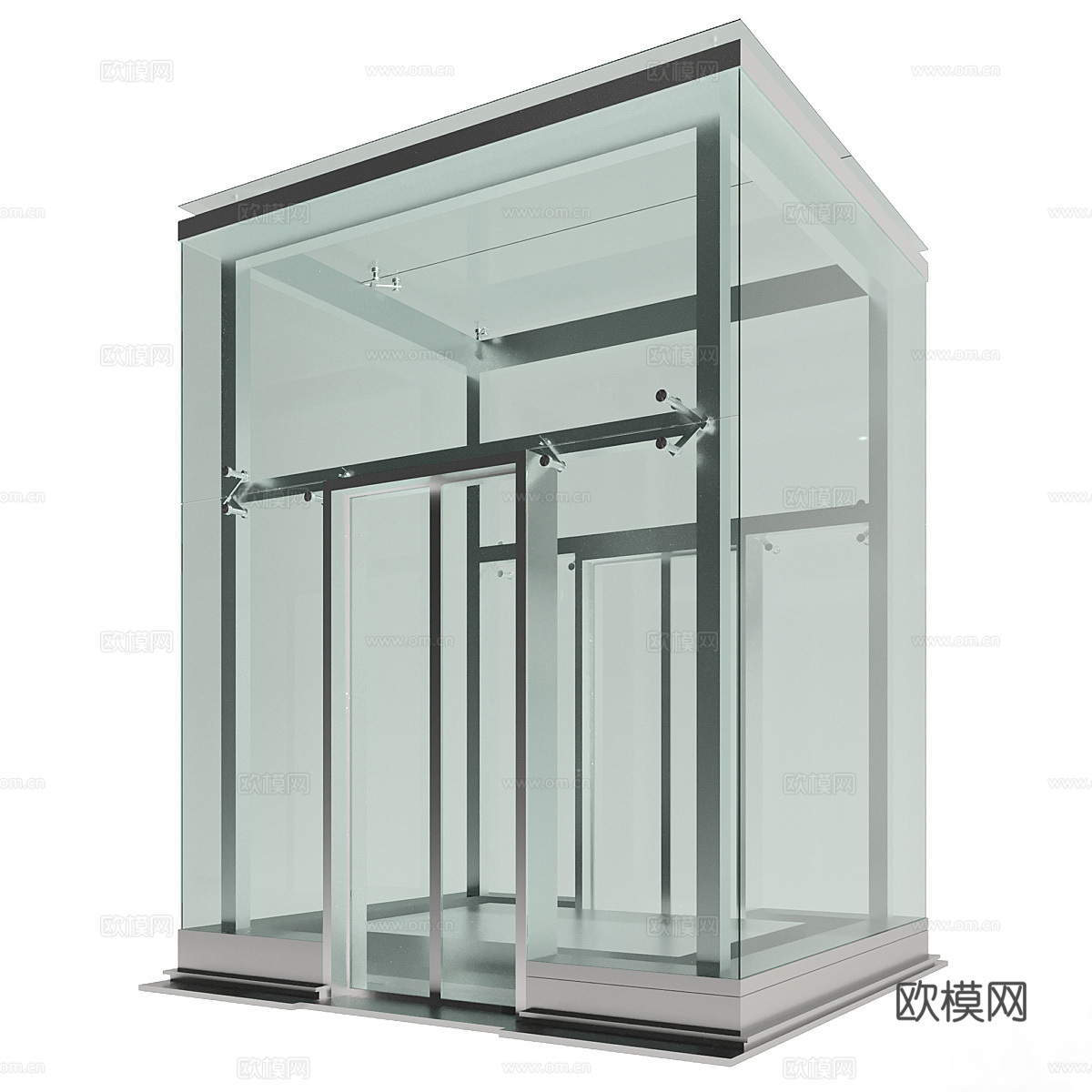 别墅阳台3d模型下载