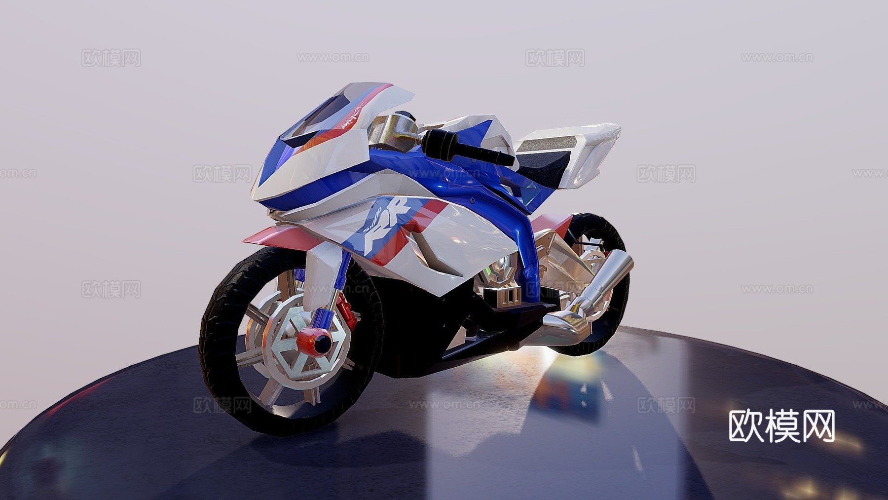 宝马RR 1000su模型下载（渲染图1）