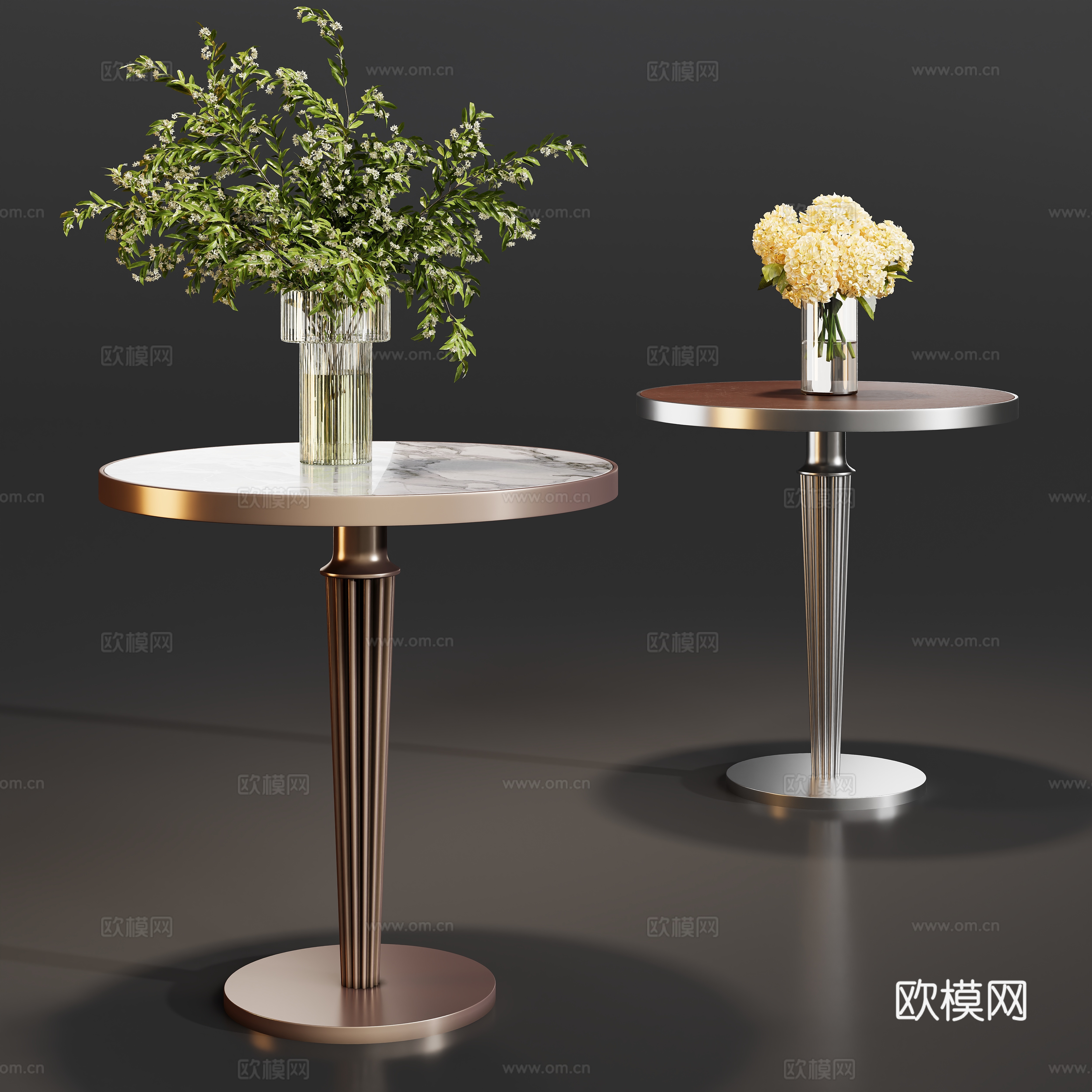 角几边几圆几su模型下载（渲染图1）