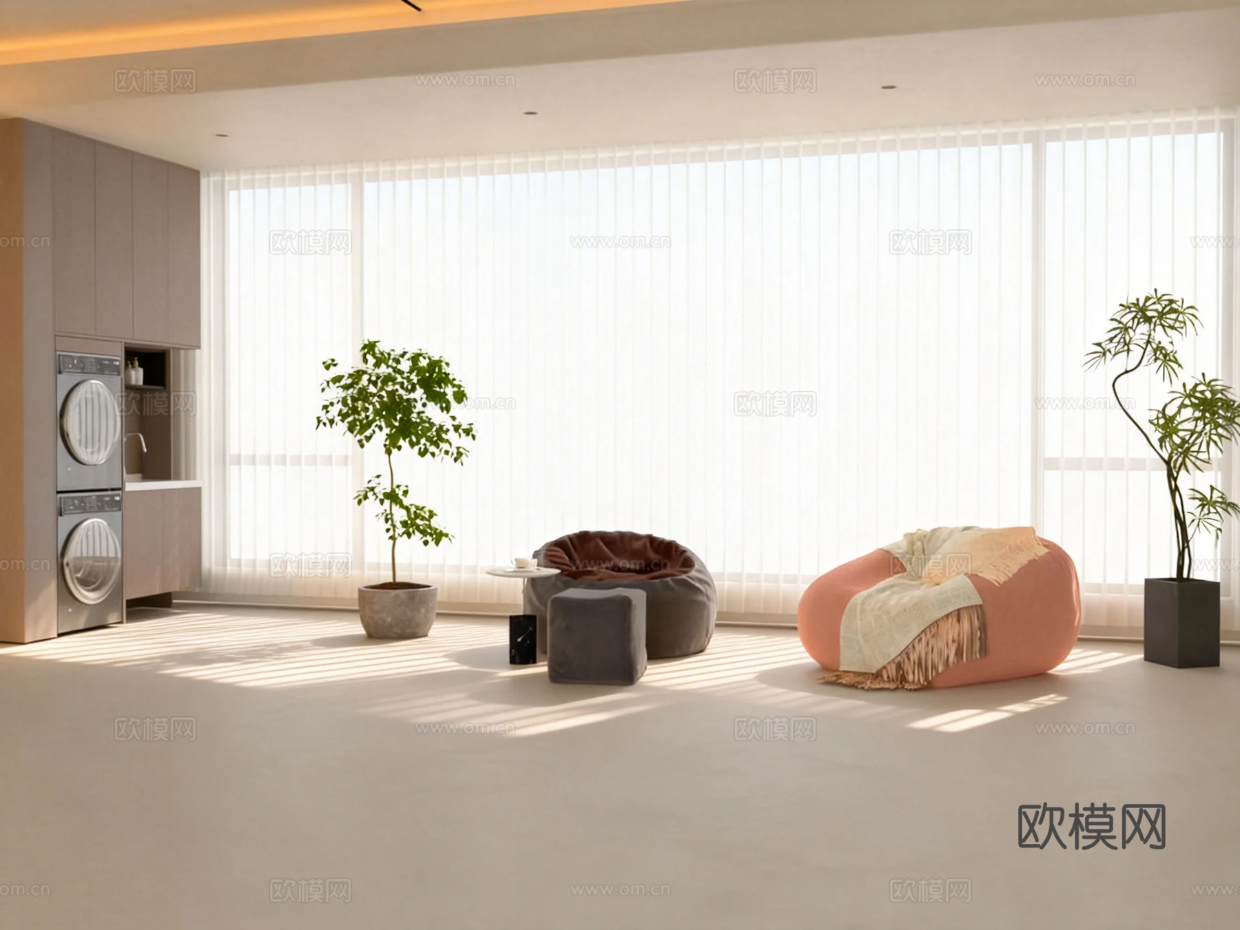 阳台3d模型下载