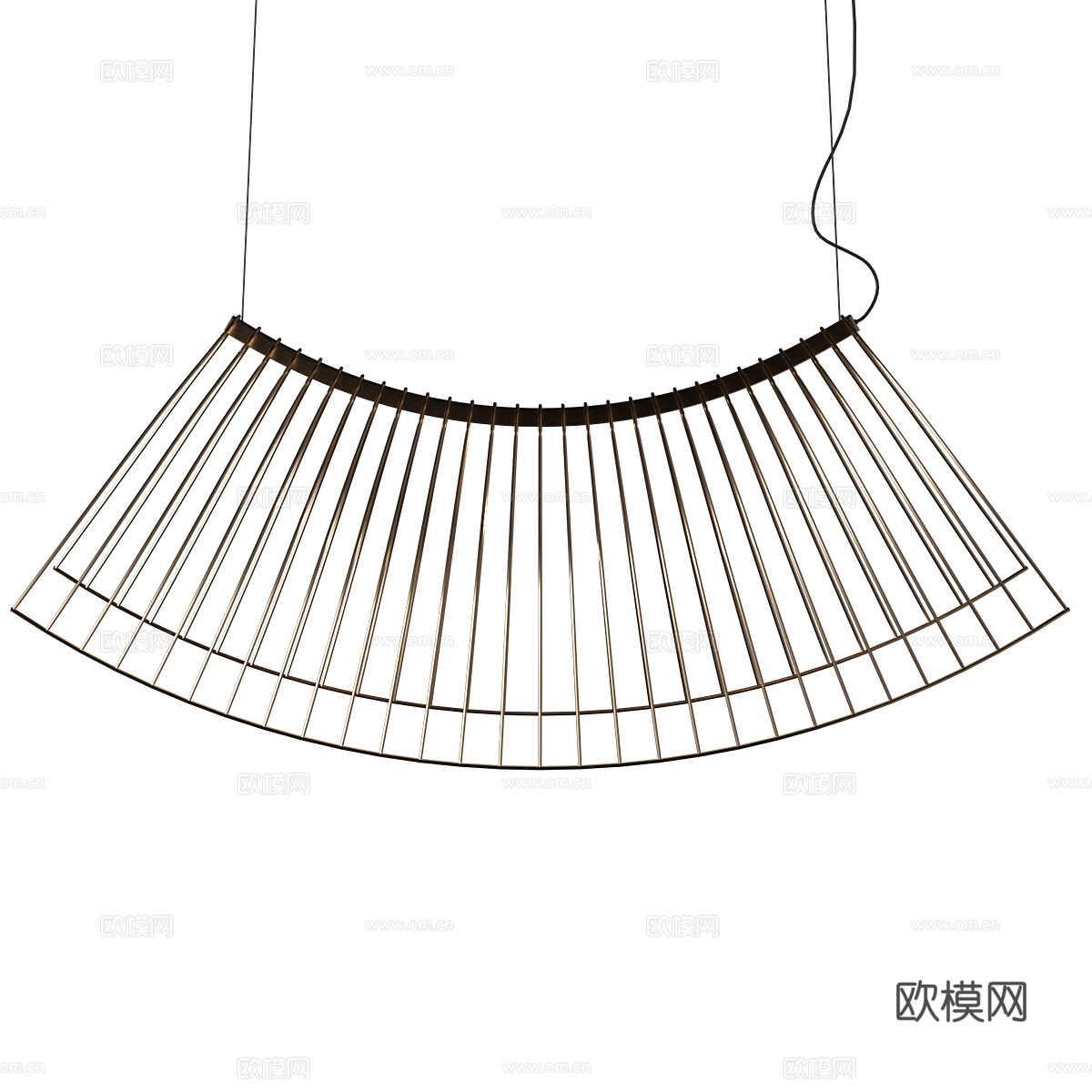 新中式吊灯 个性吊灯3d模型